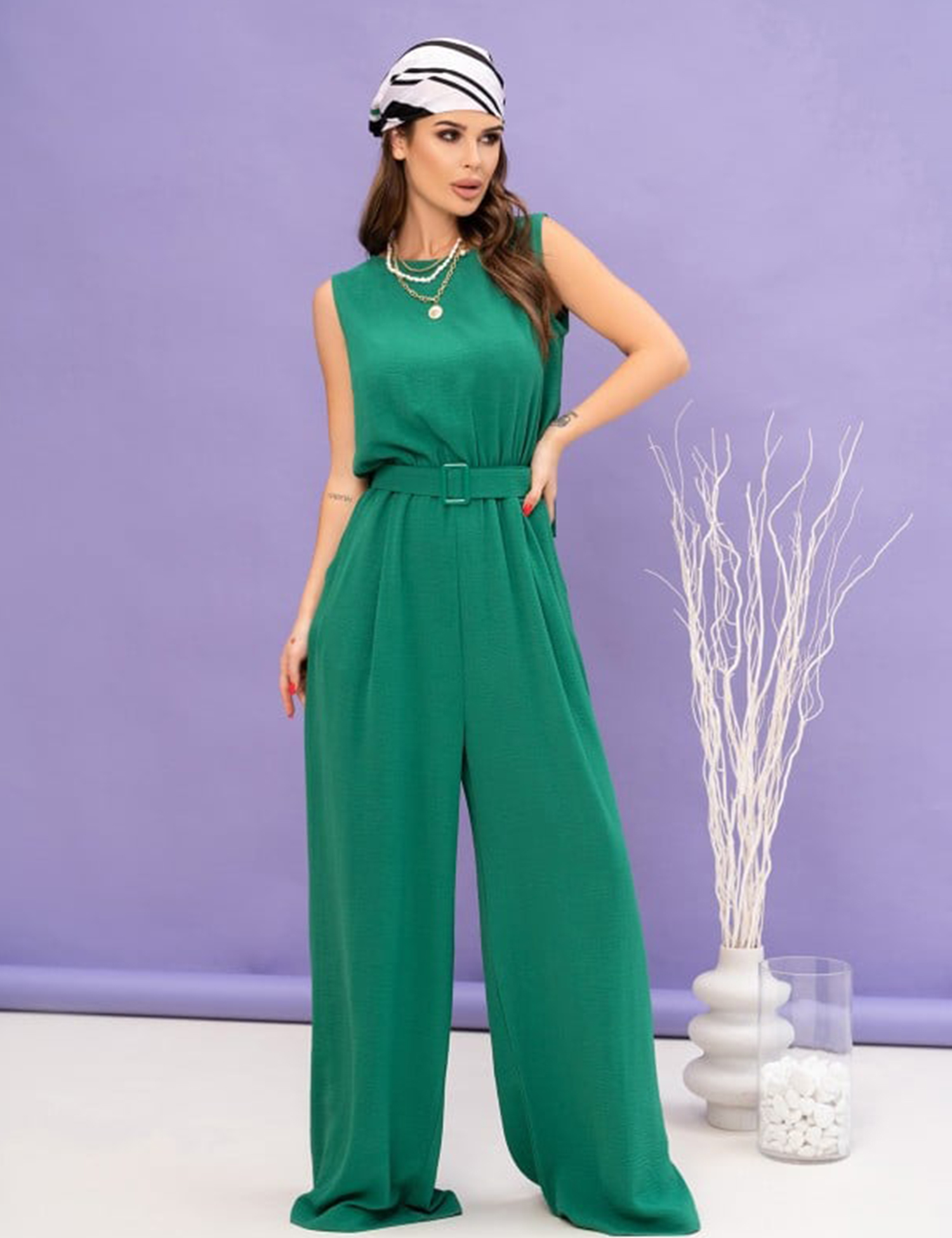 Картинка Комбінезон  зелений 