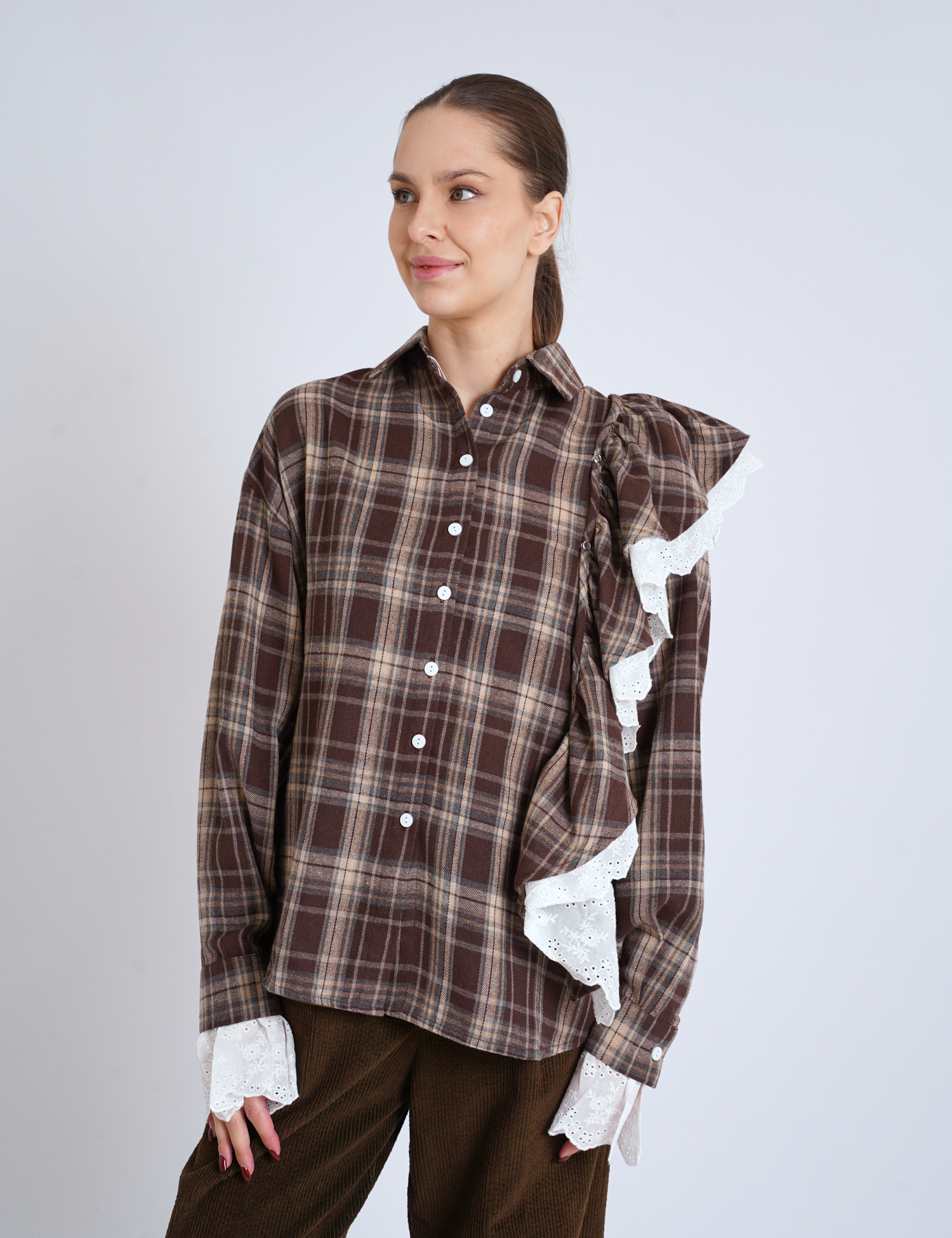Картинка Сорочка коричнева