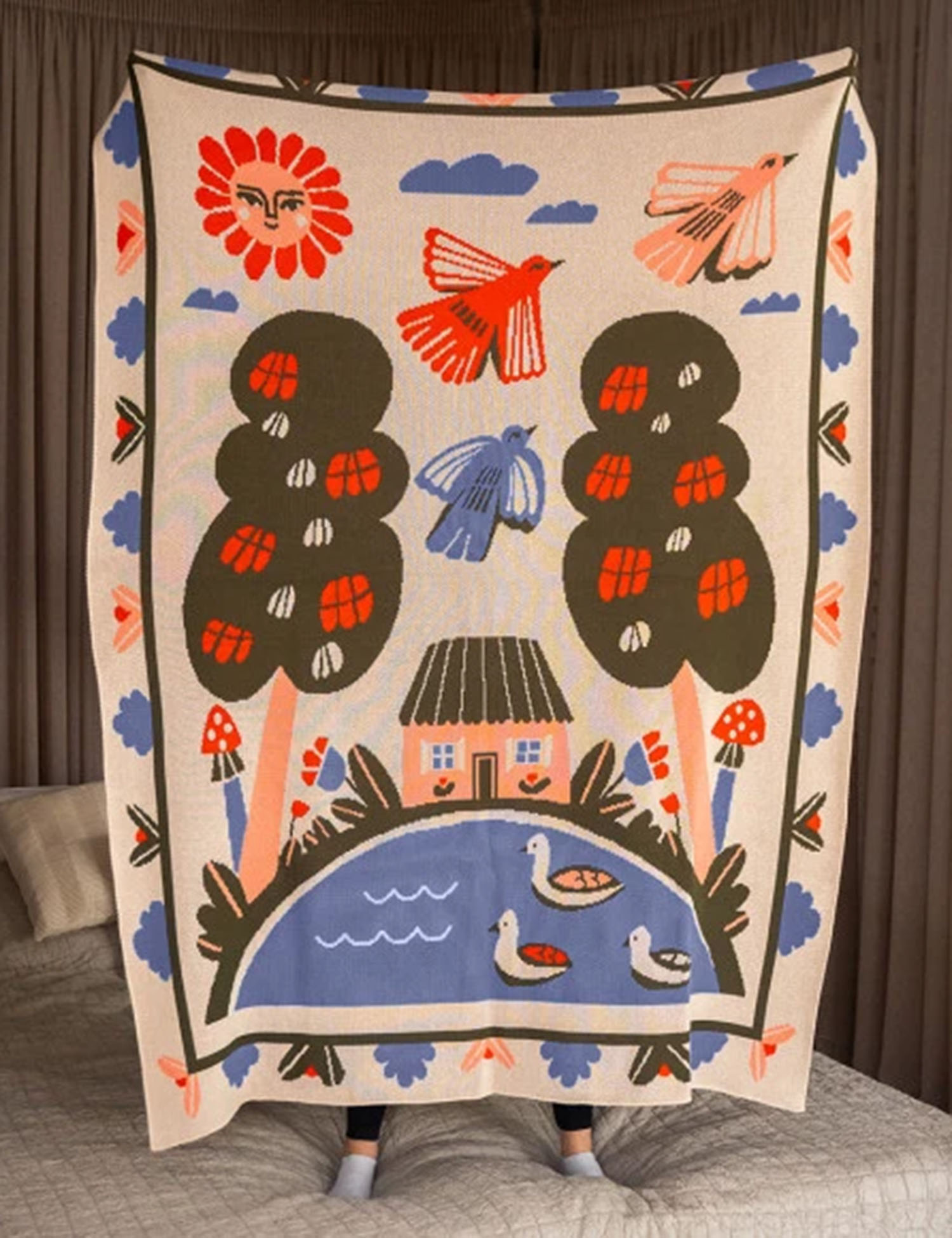 Картинка Плед "Ukrainian tales"