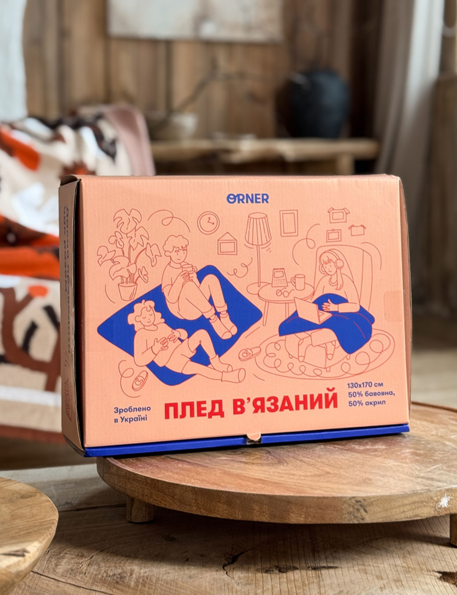 Картинка Плед «Чотири пісні»