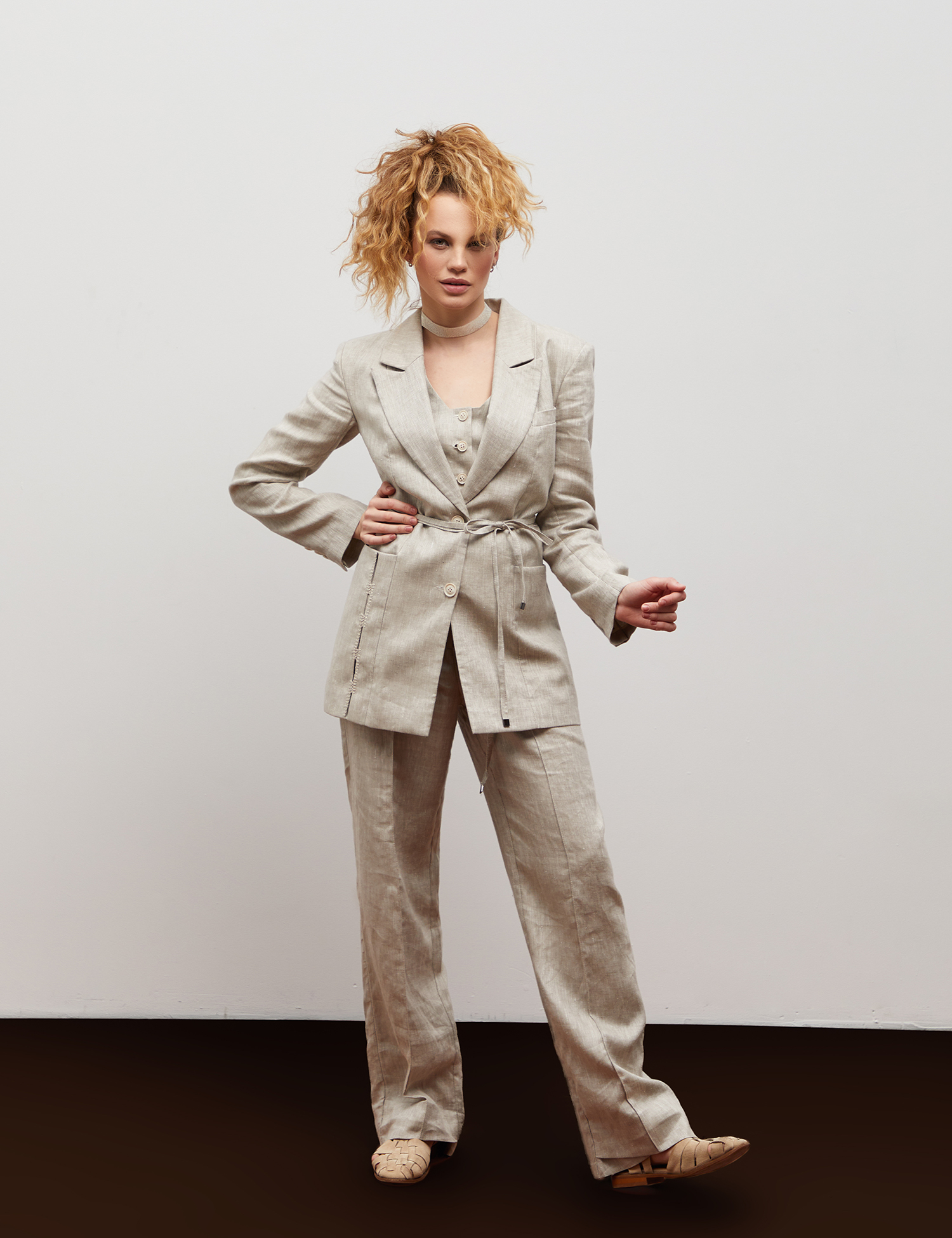 Картинка Брюки "GREY LINEN" 