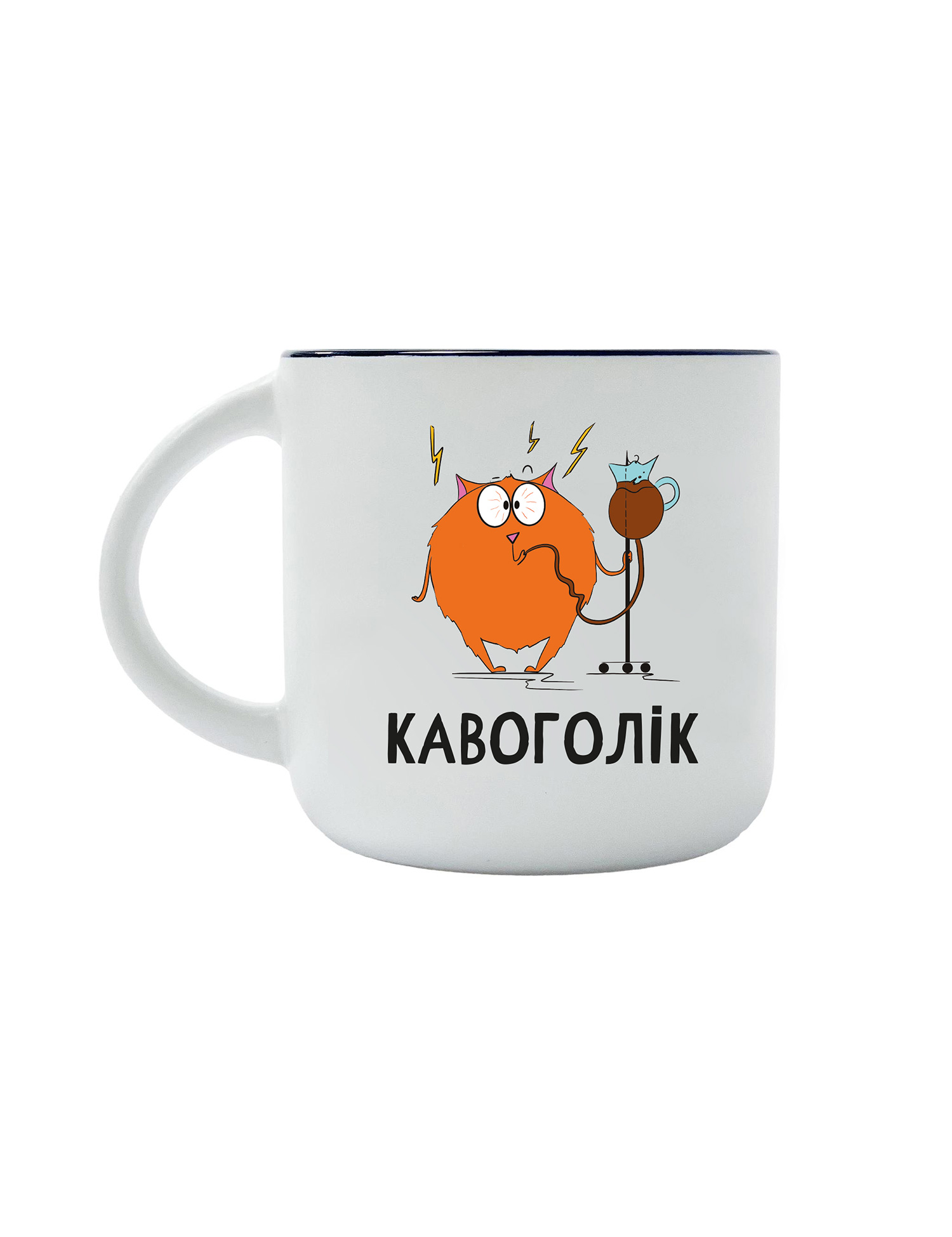 Картинка Чашка "Кавоголік" 350 мл