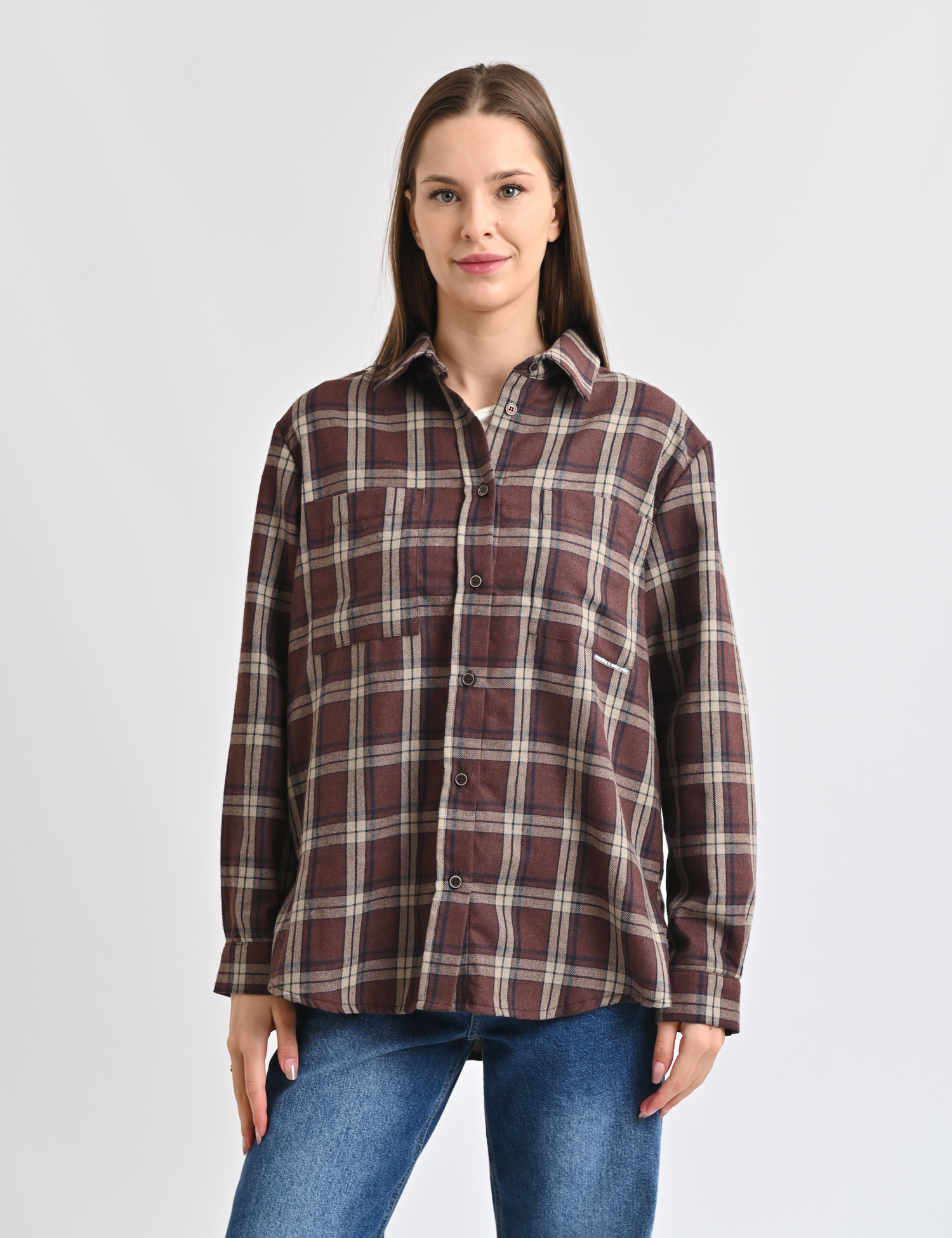 Картинка Сорочка коричнева