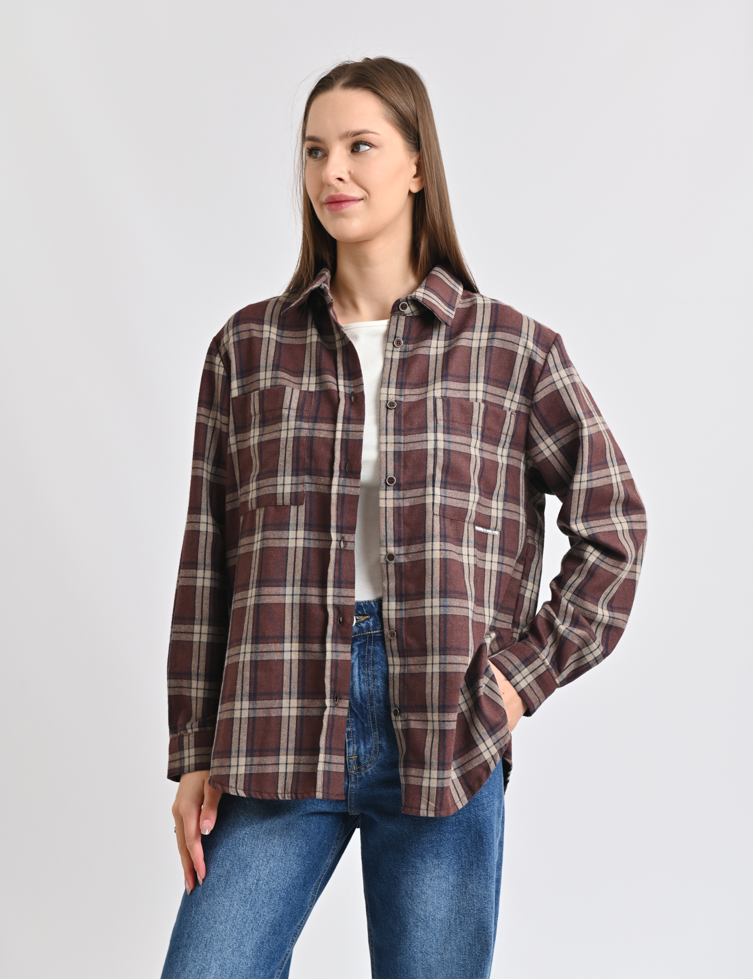 Картинка Сорочка коричнева