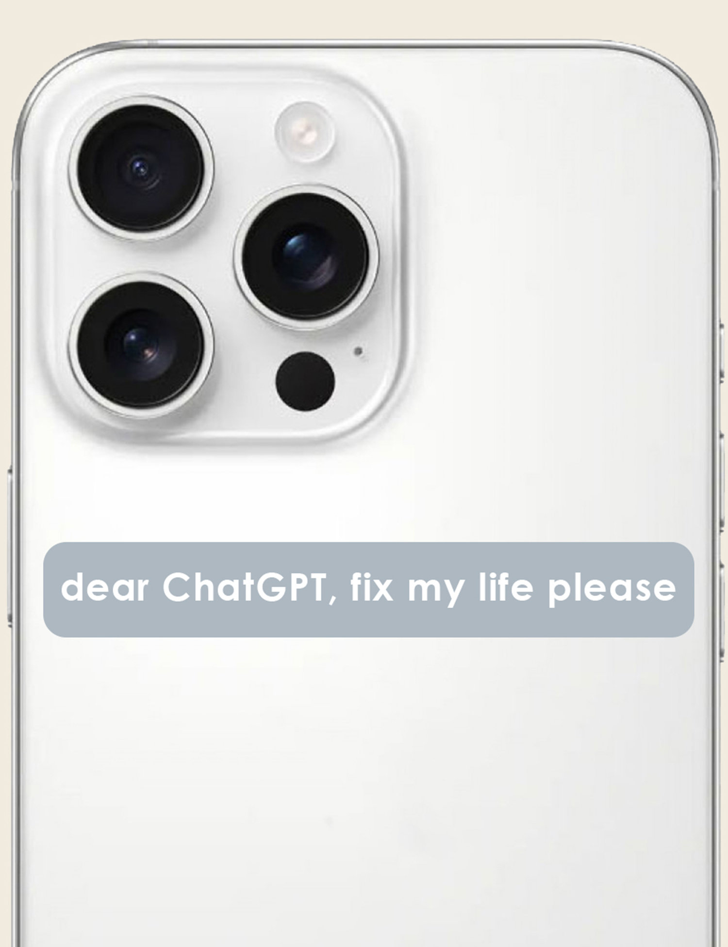 Картинка 3д стікер "dear ChatGPT"