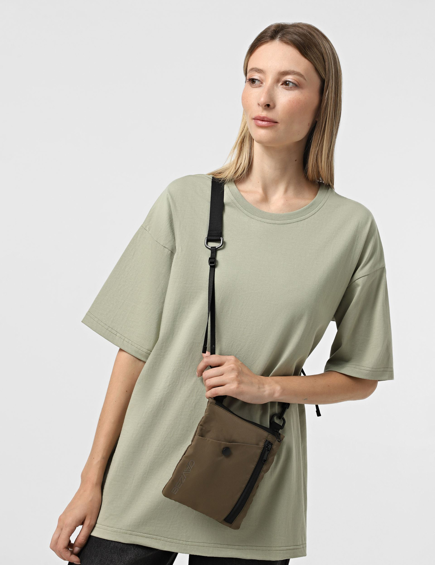 Картинка Повсякденна компактна легка сумка через плече