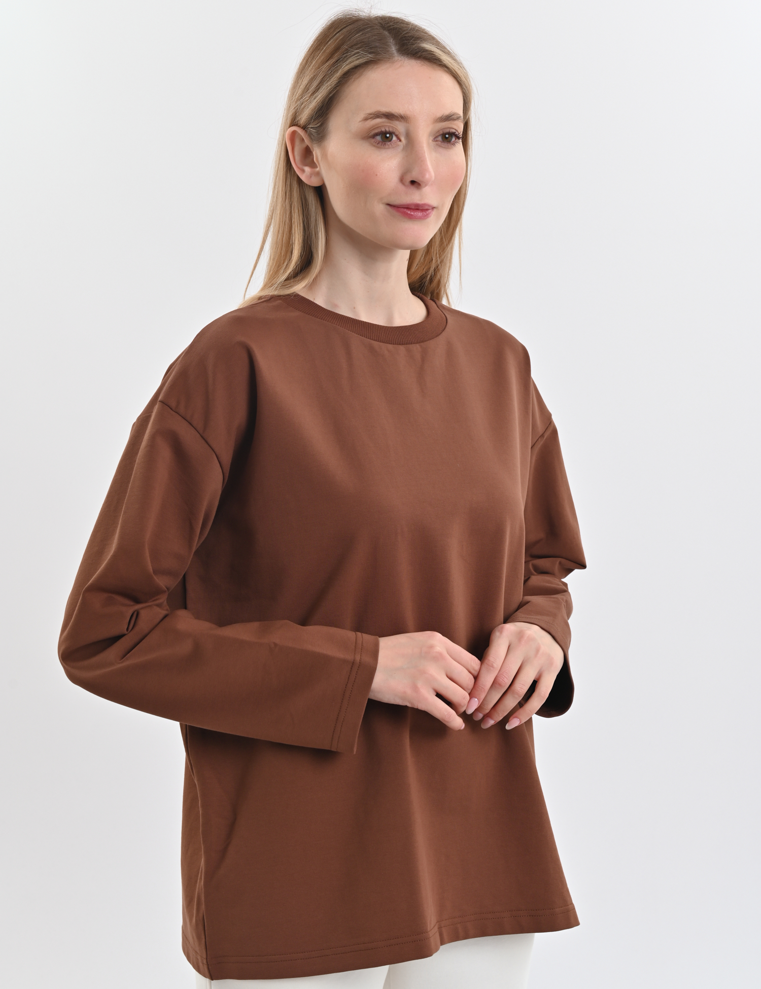 Картинка Світшот коричневий