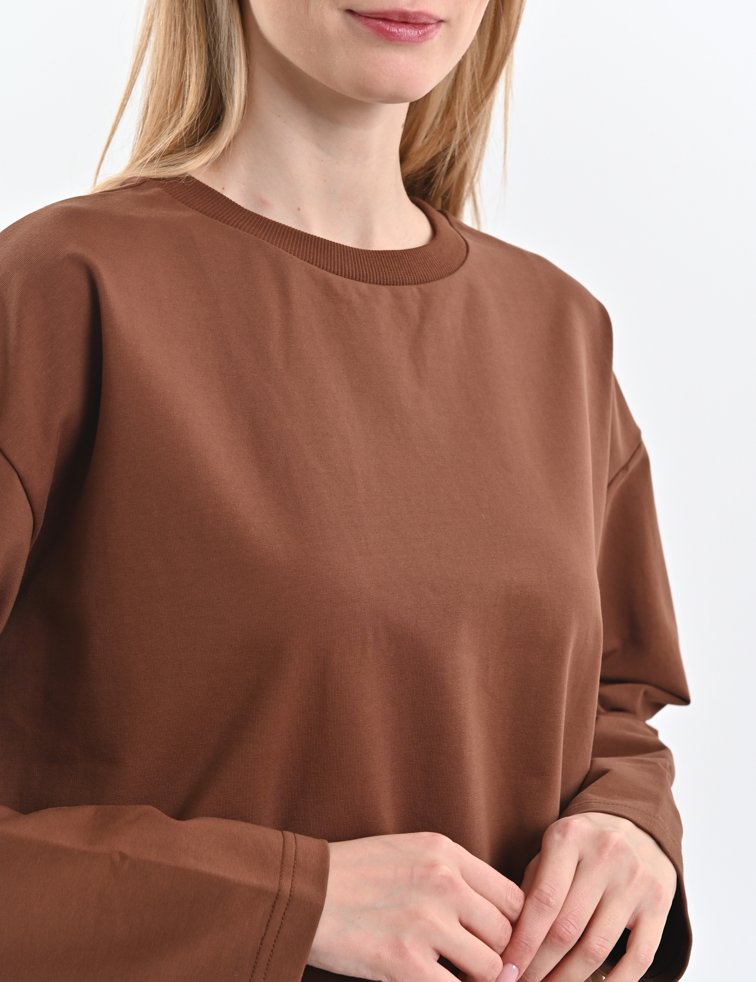 Картинка Світшот коричневий