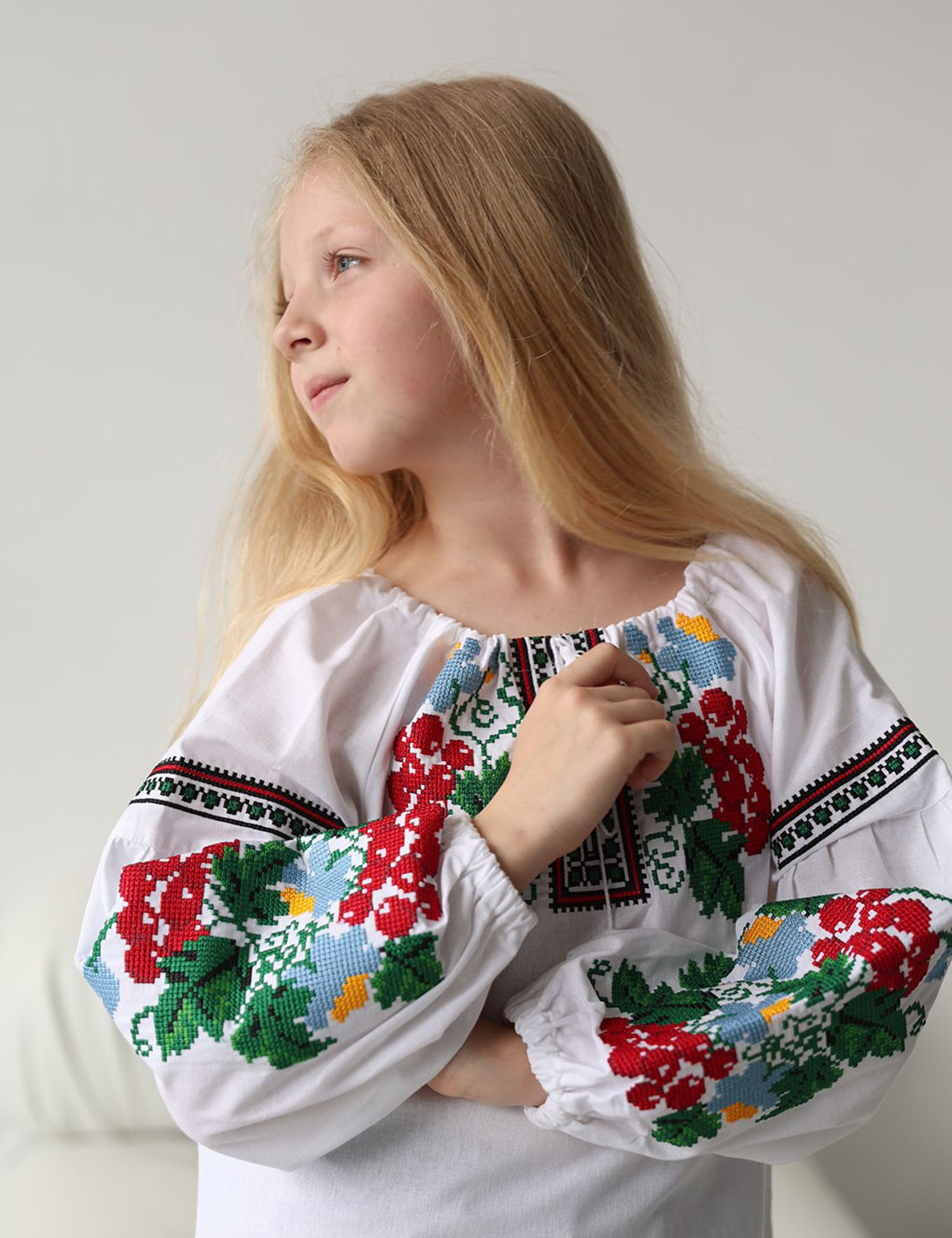 Картинка Вишиванка біла 