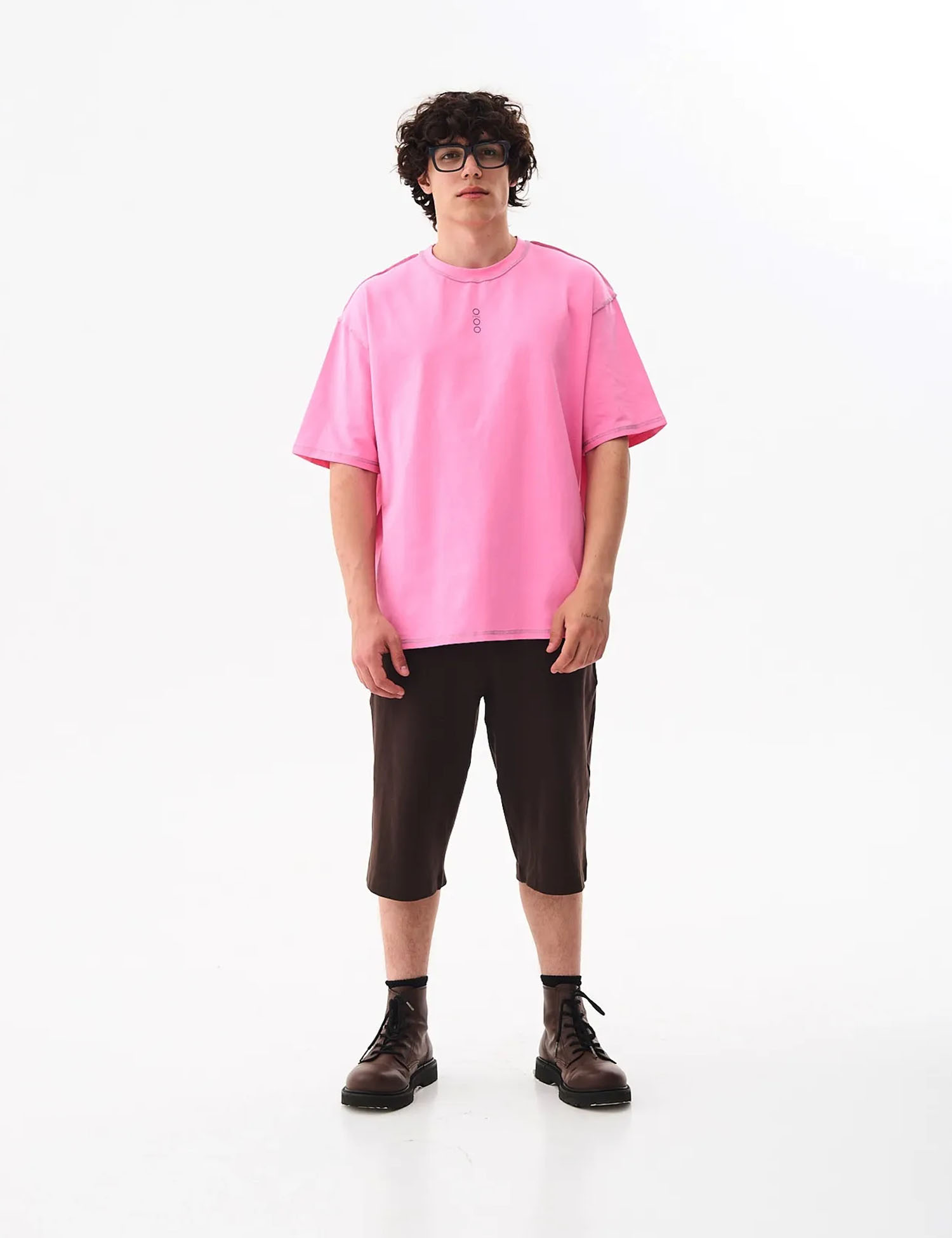 Картинка Футболка рожева з принтом 