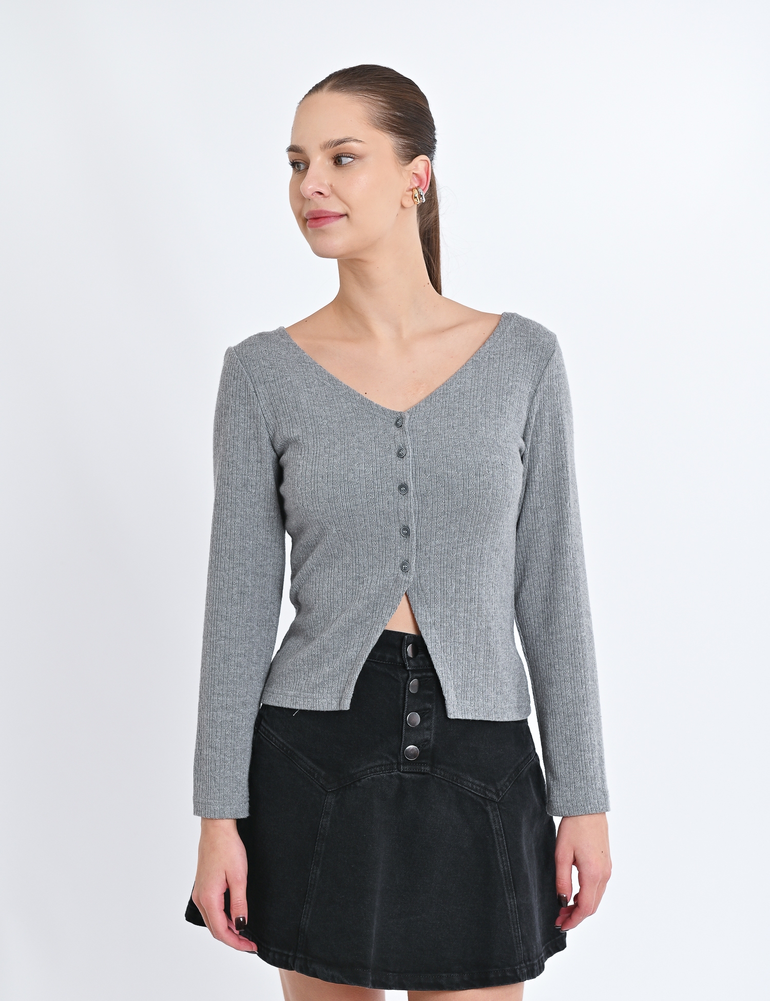 Картинка Кофта світло-сіра