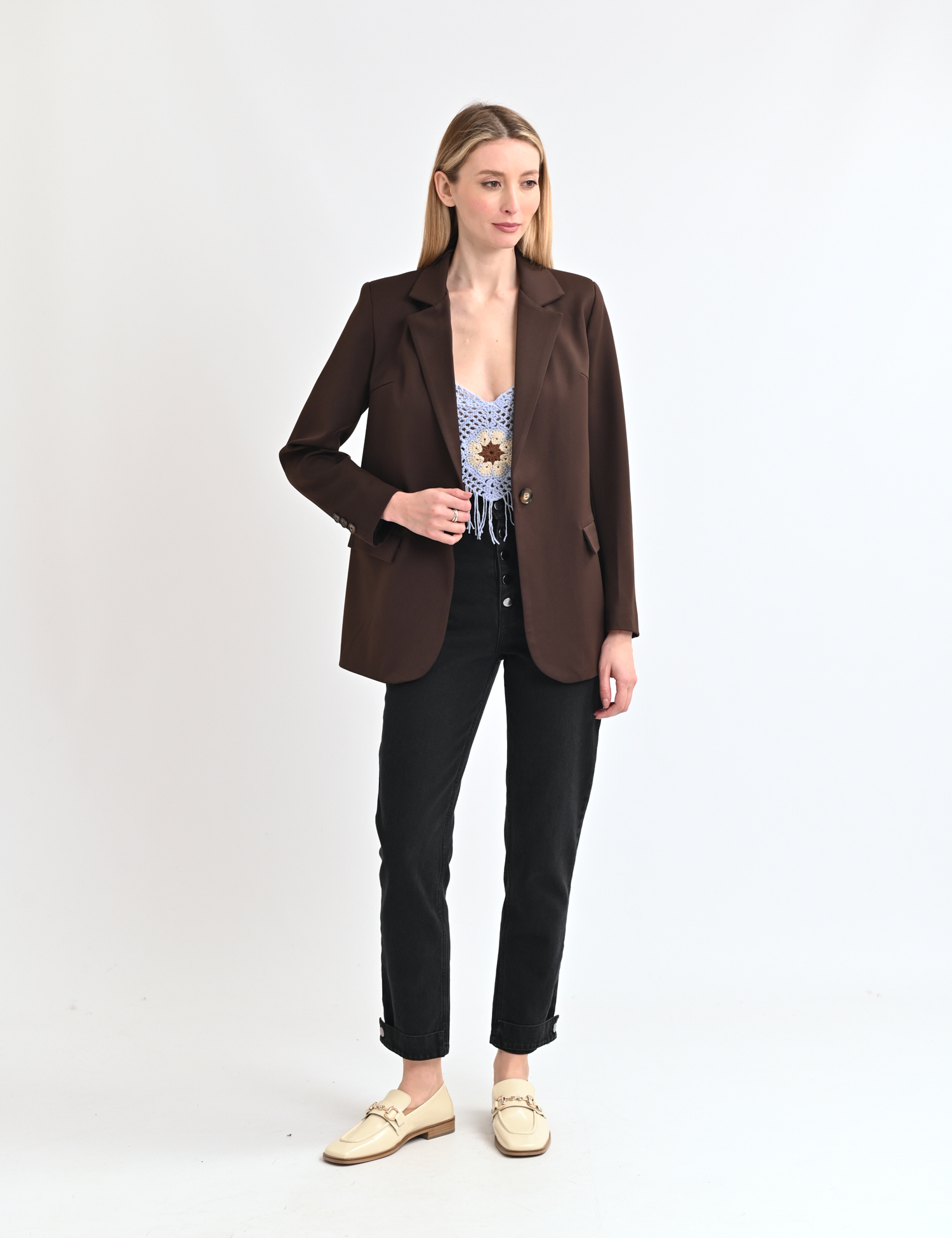 Картинка Піджак коричневий