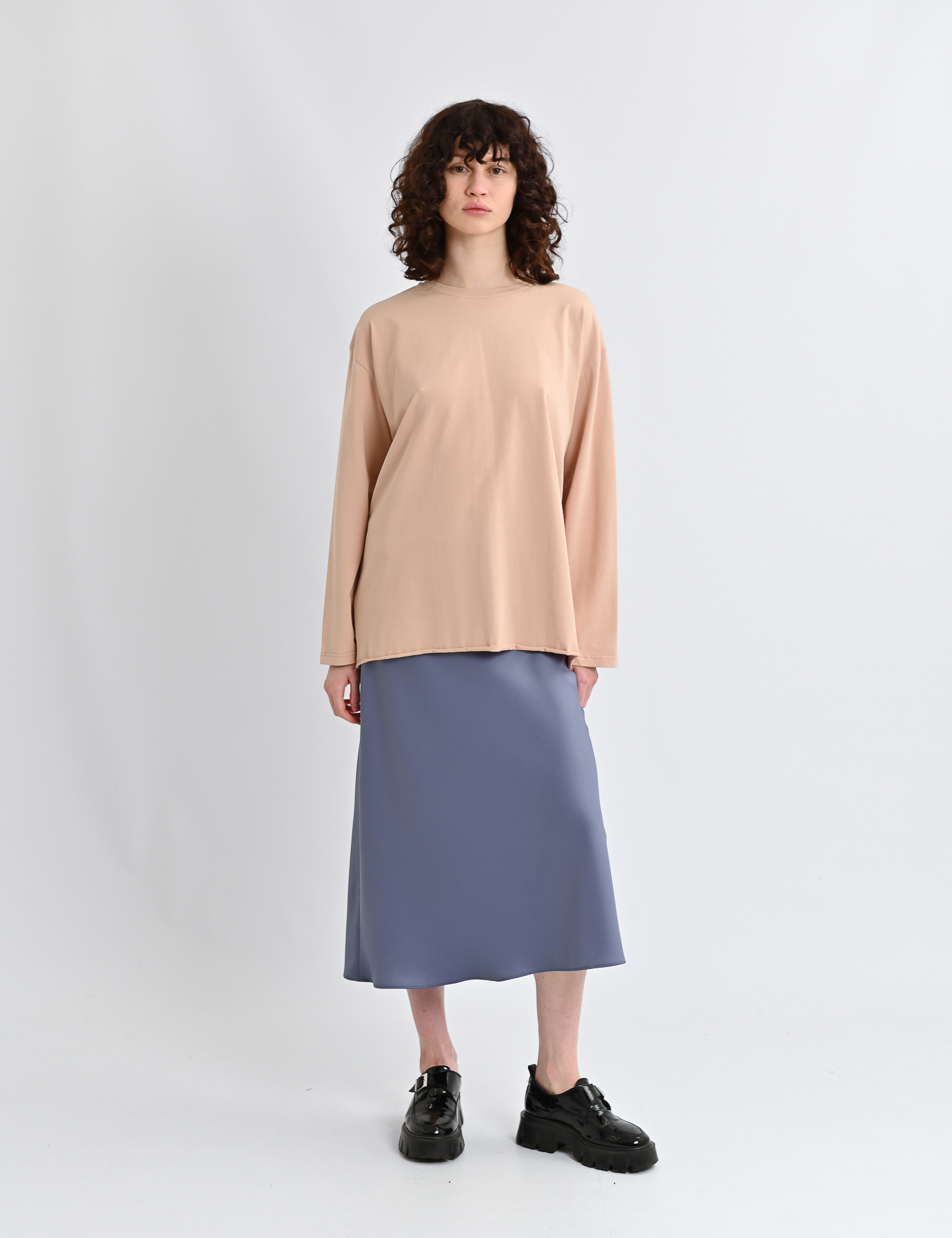 Картинка Лонгслів бежевий