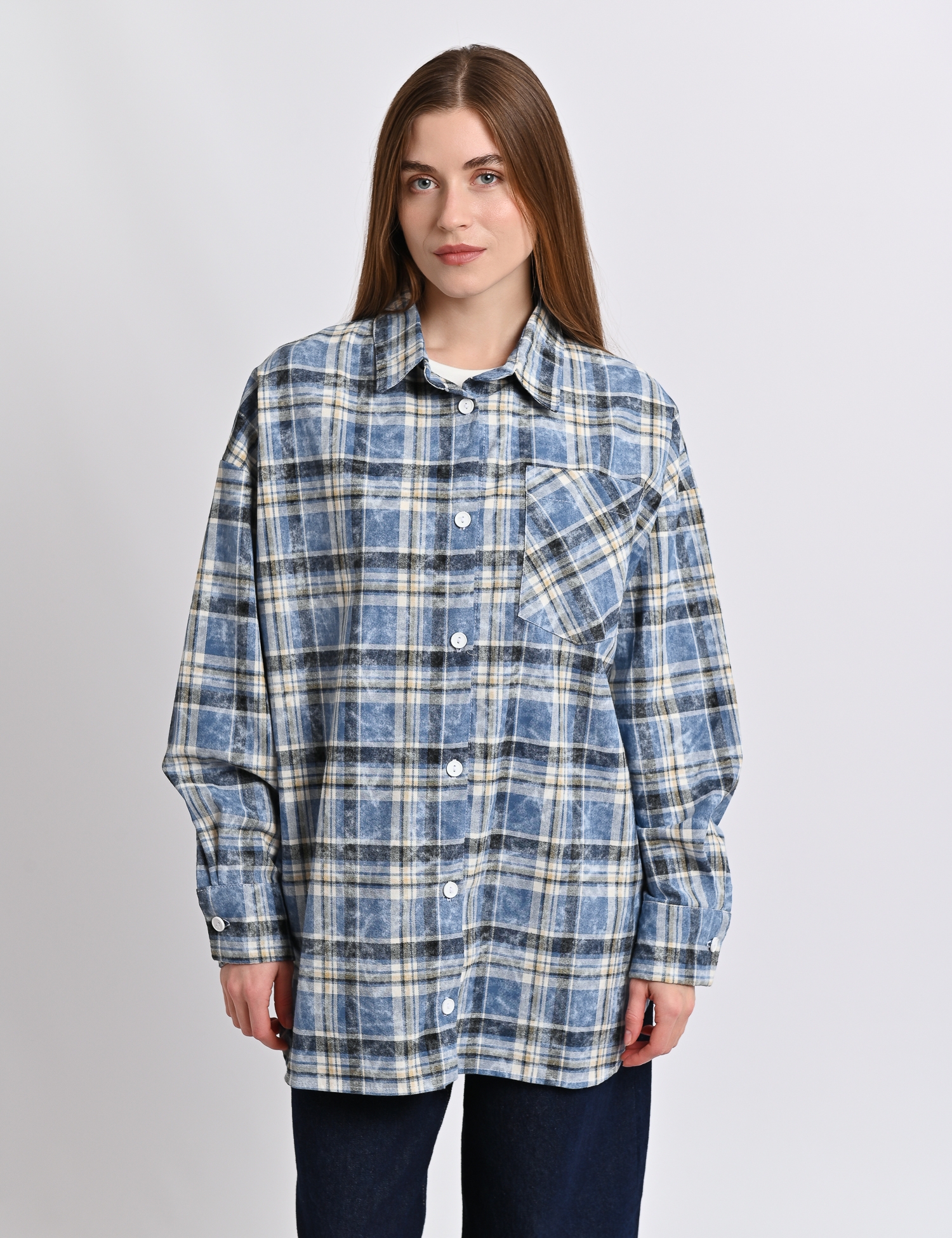 Картинка Сорочка синя