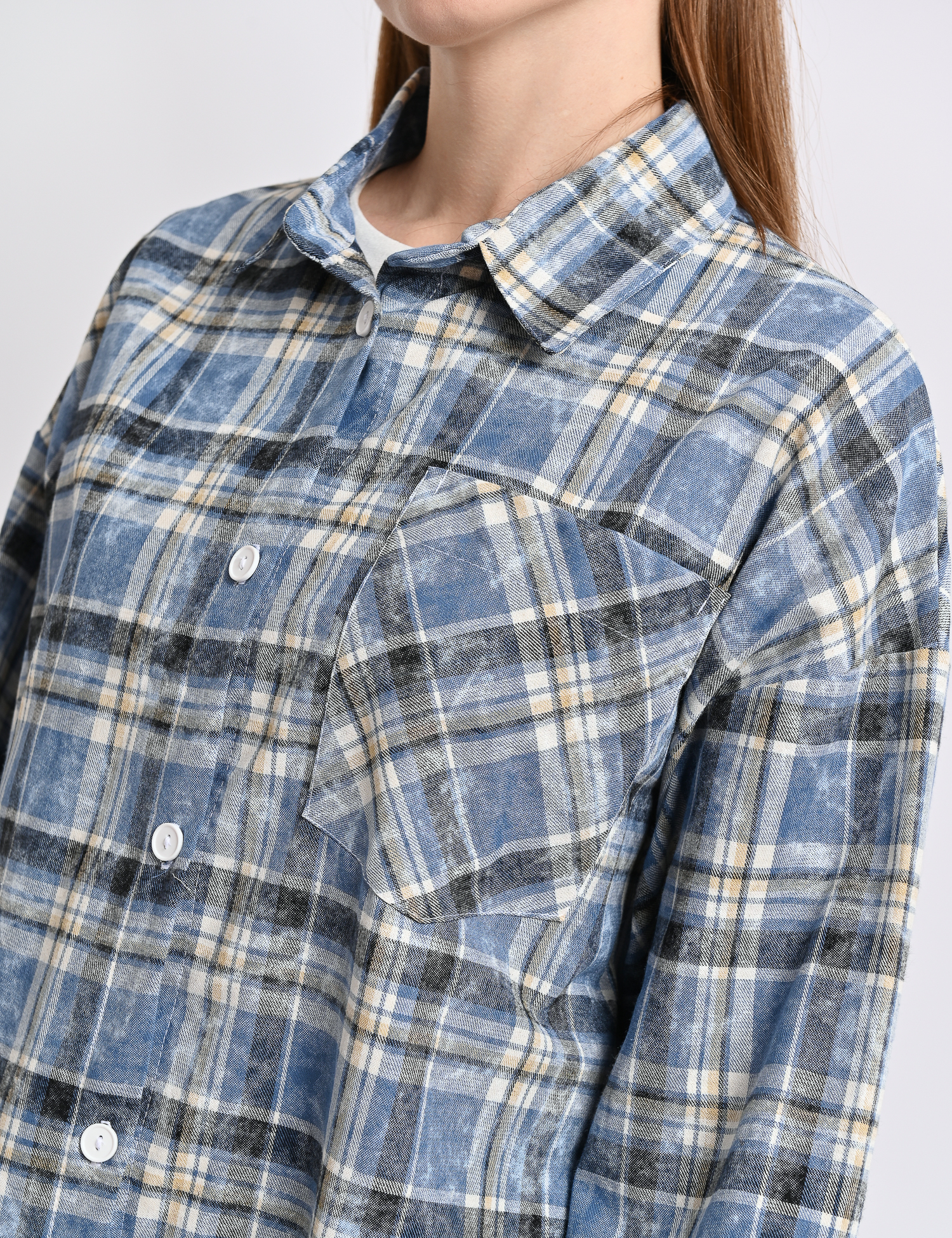 Картинка Сорочка синя