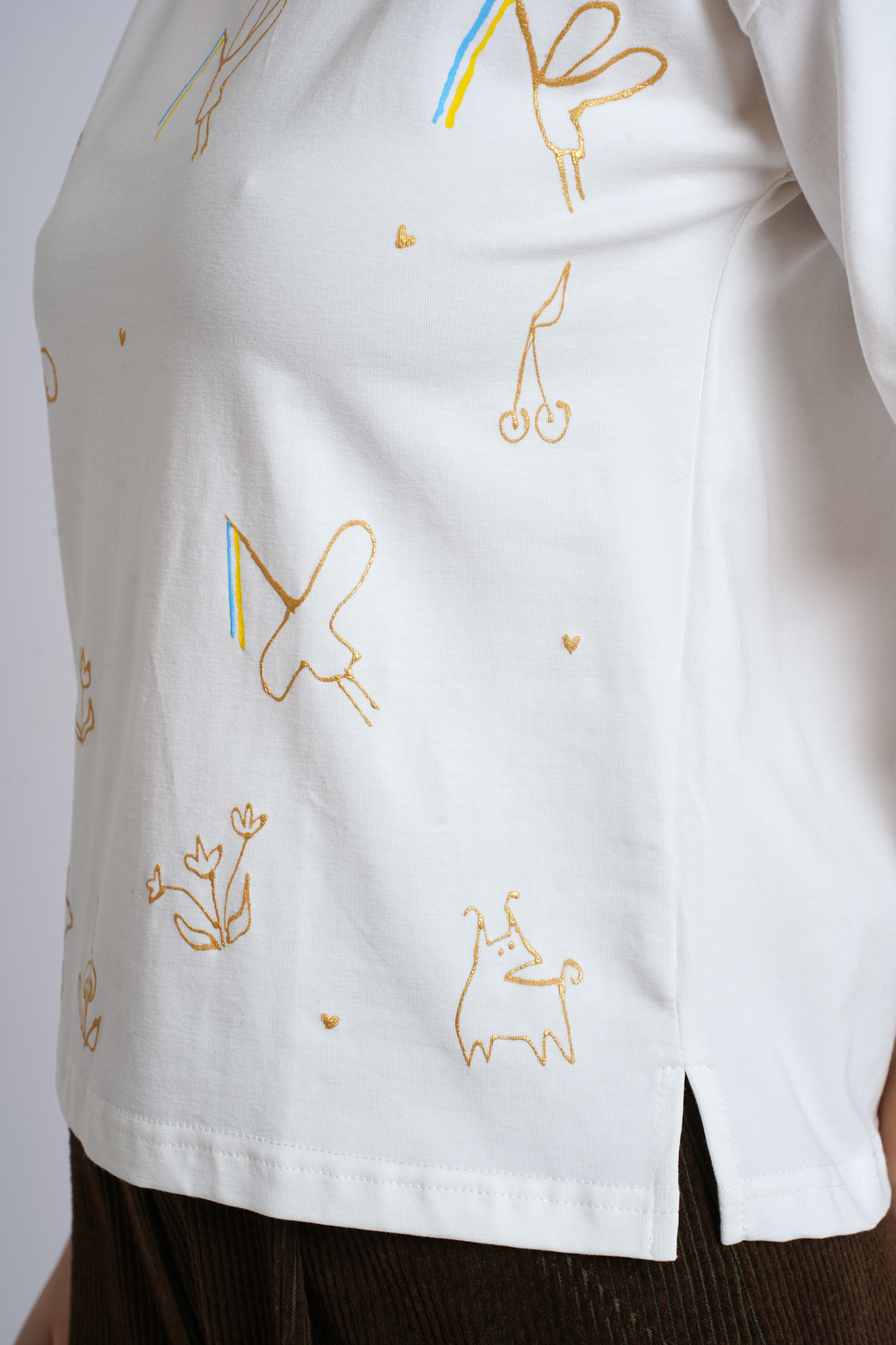 Картинка Футболка з мінімалістичним арт‑принтом