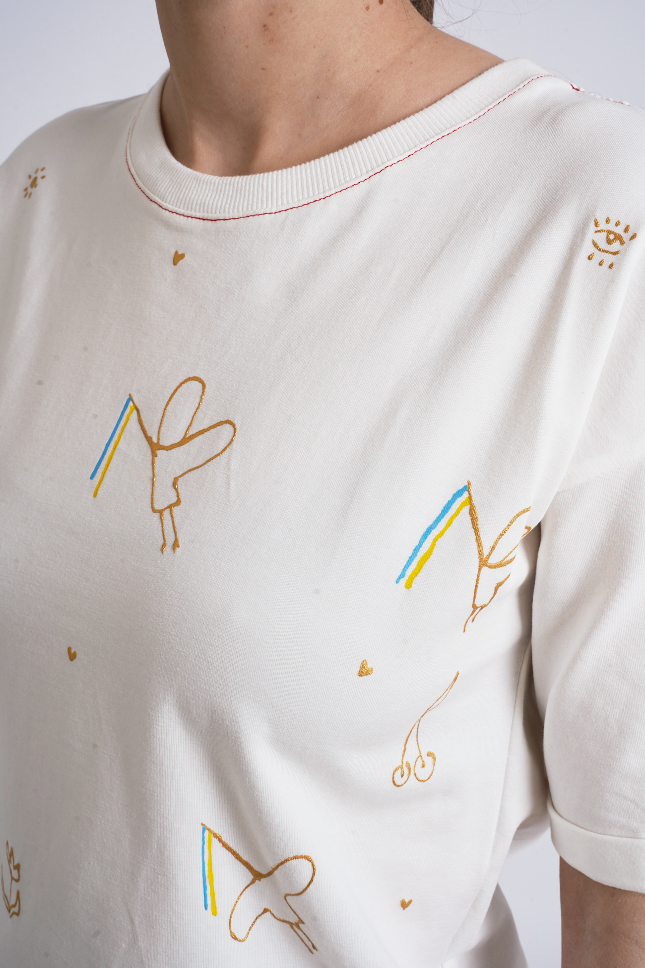 Картинка Футболка з мінімалістичним арт‑принтом