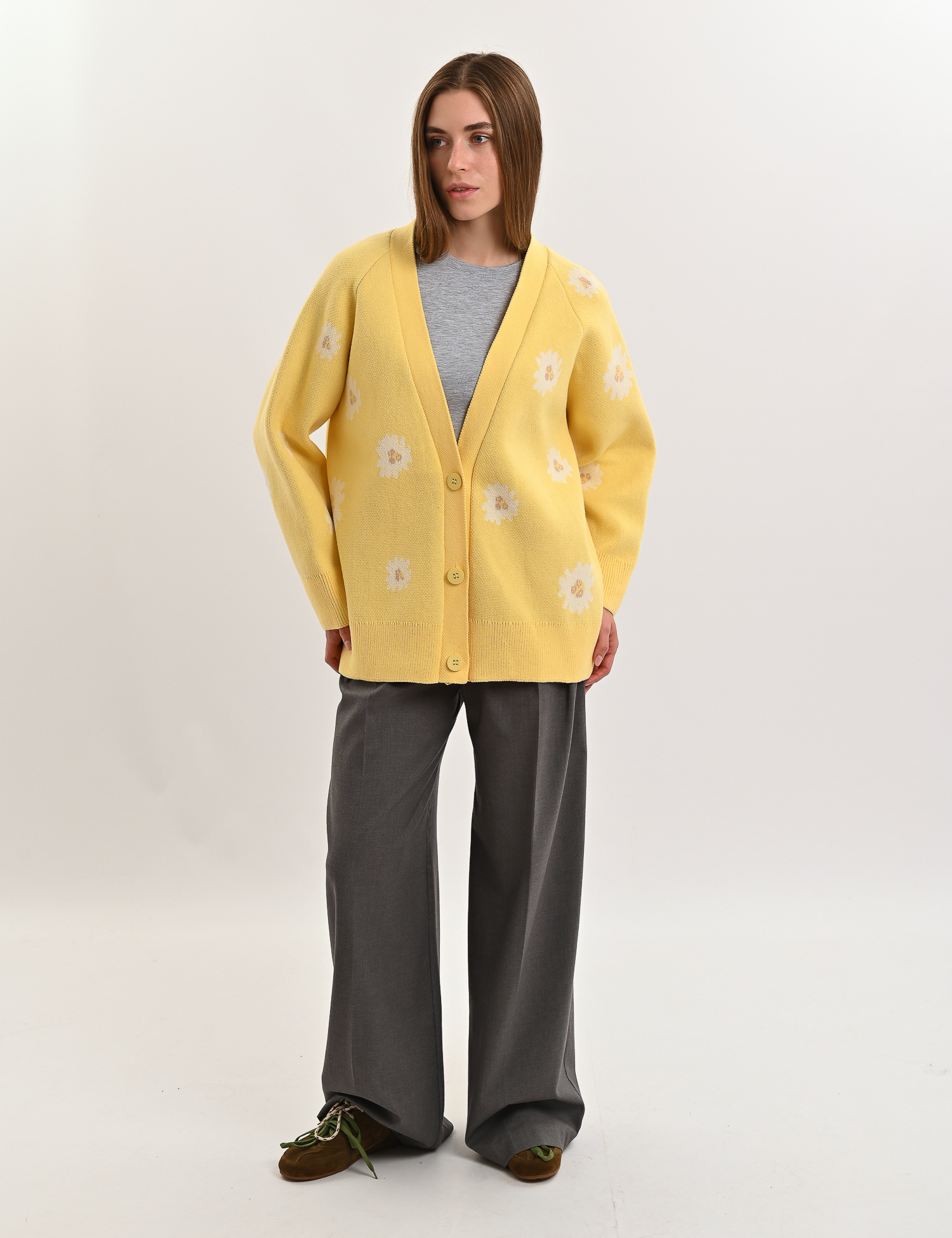 Картинка Кардиган жовтий