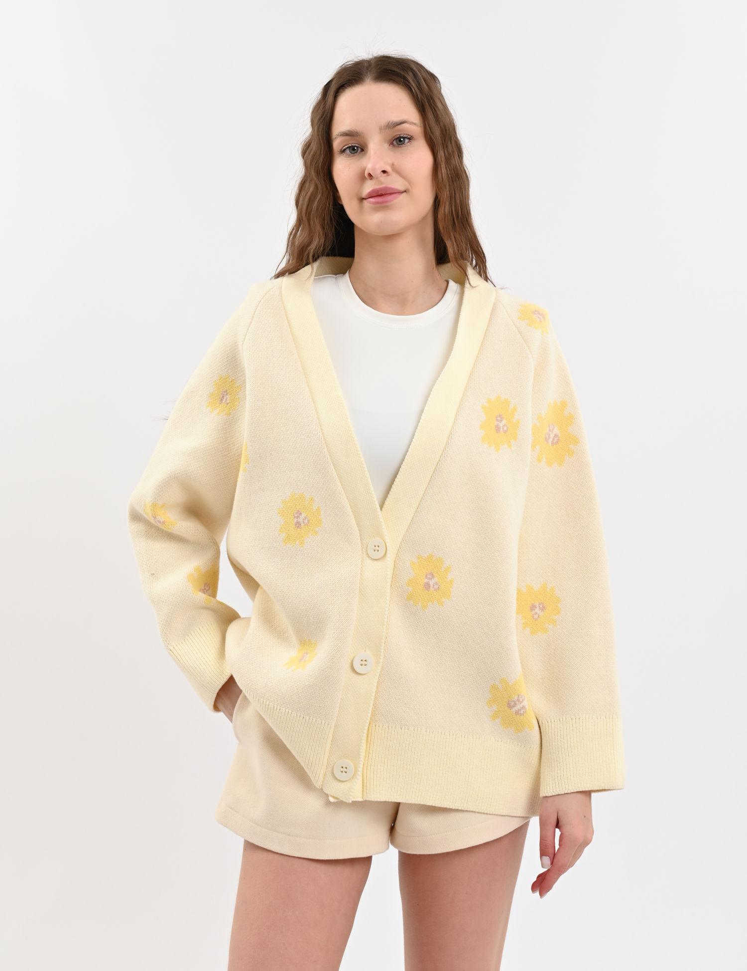 Картинка Кардиган білий