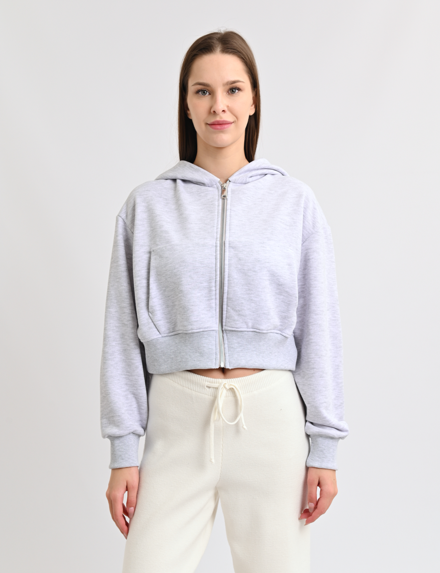Картинка Худі світло-сіре