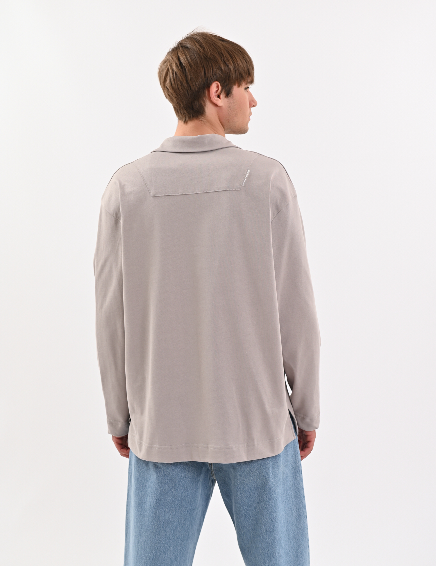 Картинка Лонгслів сірий