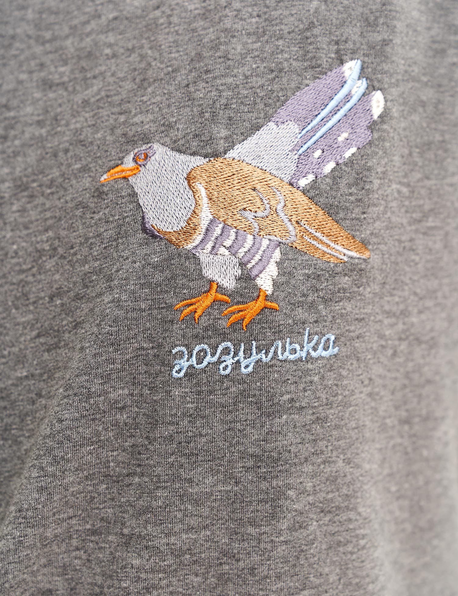 Картинка Лонгслів "Зозулька" сірий 