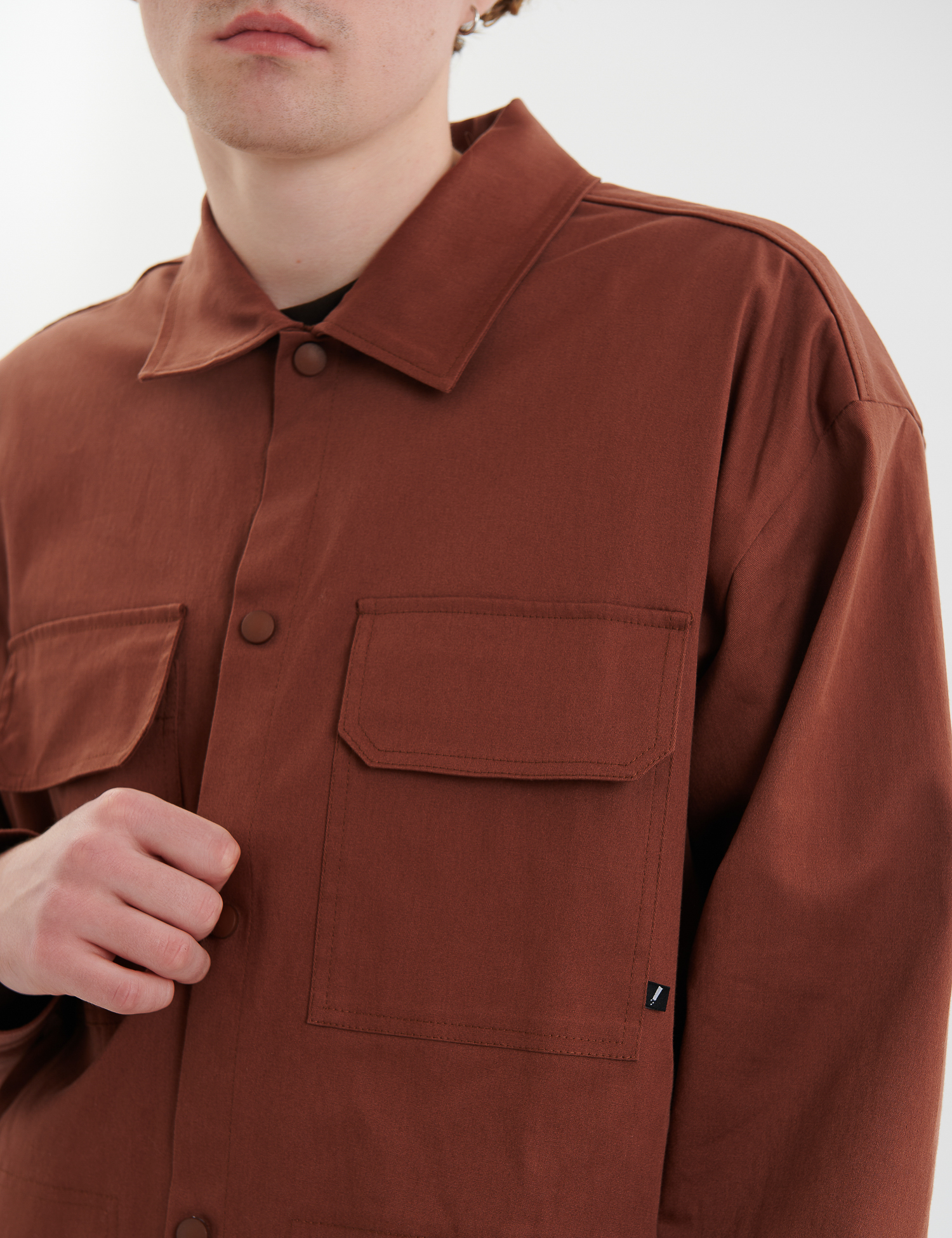 Картинка Сорочка коричнева 