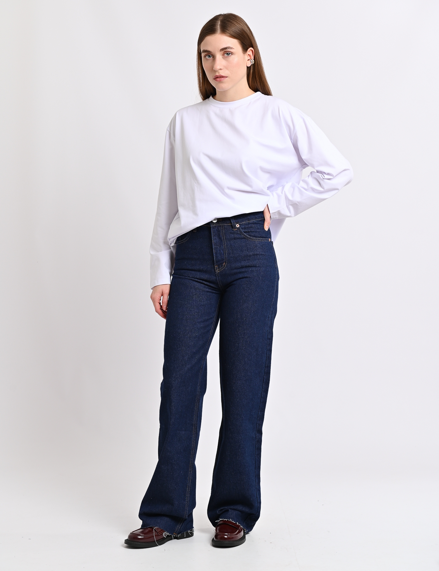 Картинка Джинси темно-сині