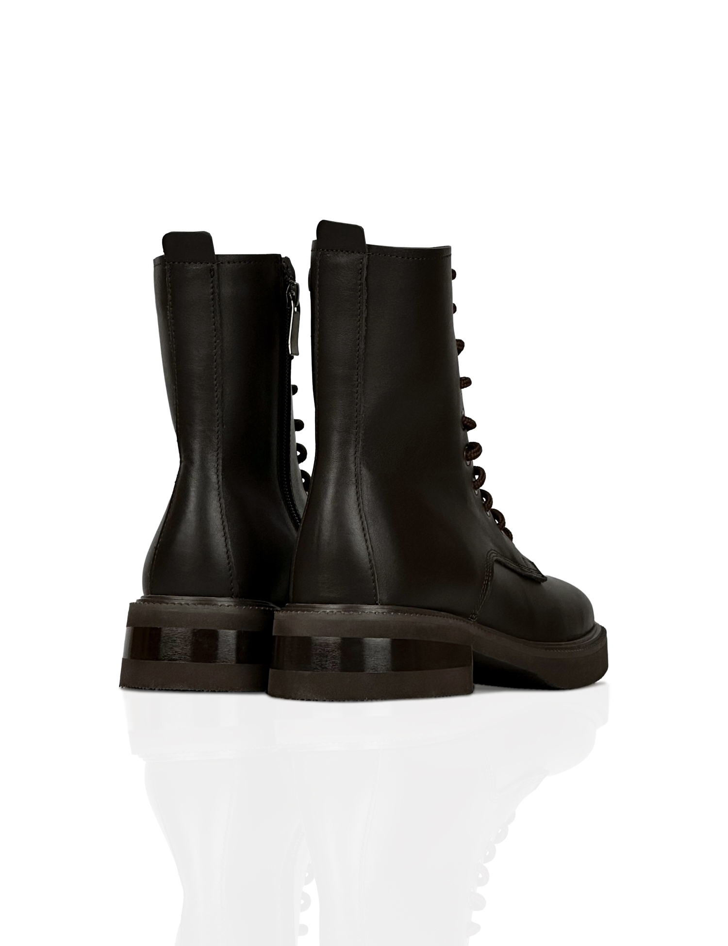 Картинка Черевики осінні коричневі з натуральної шкіри