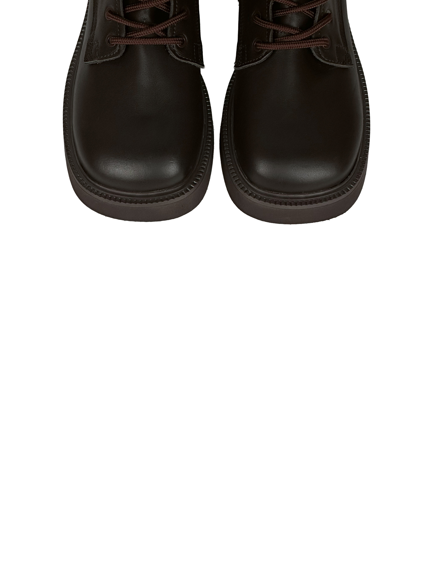 Картинка Черевики осінні коричневі з натуральної шкіри