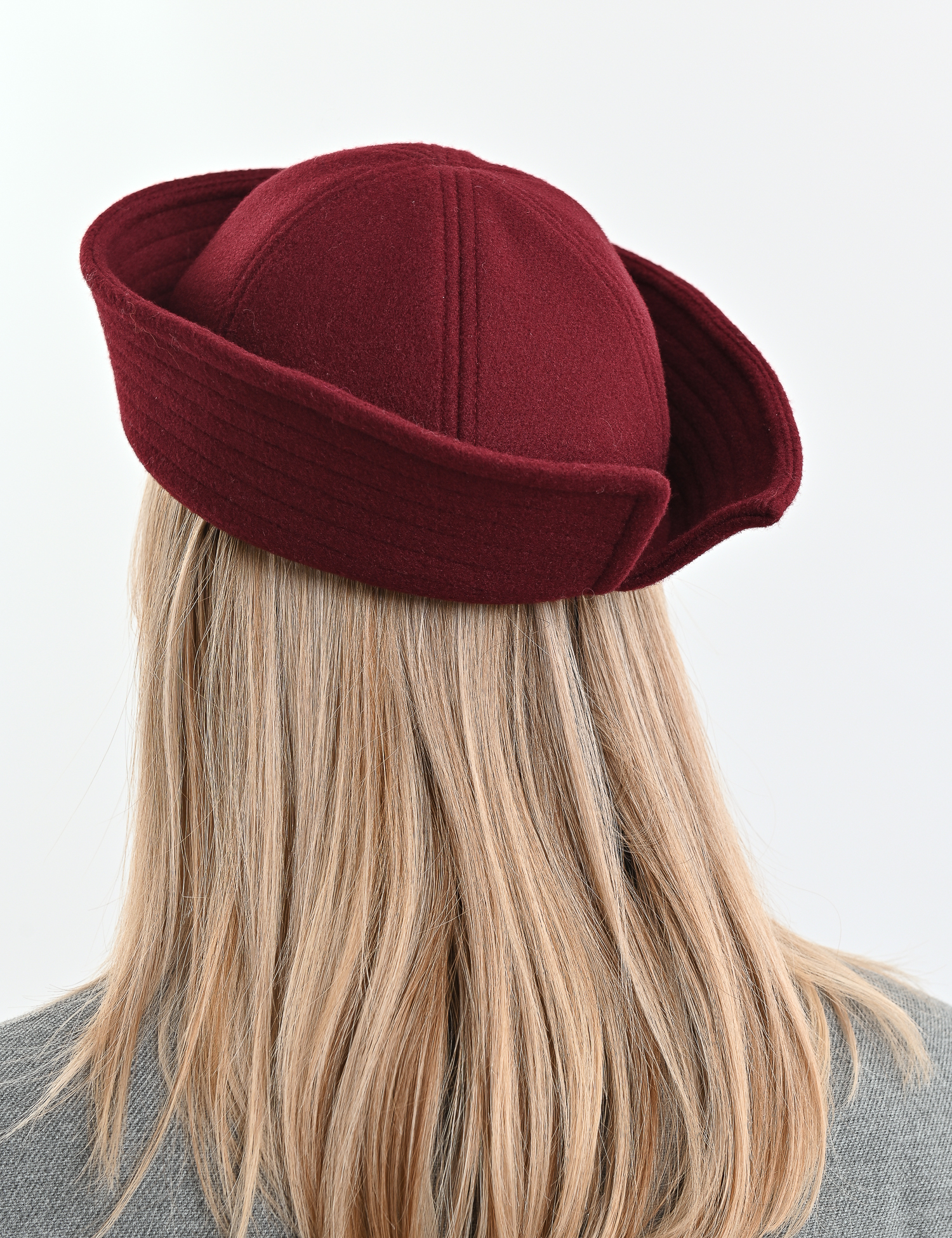 Картинка Кашкет бордовий