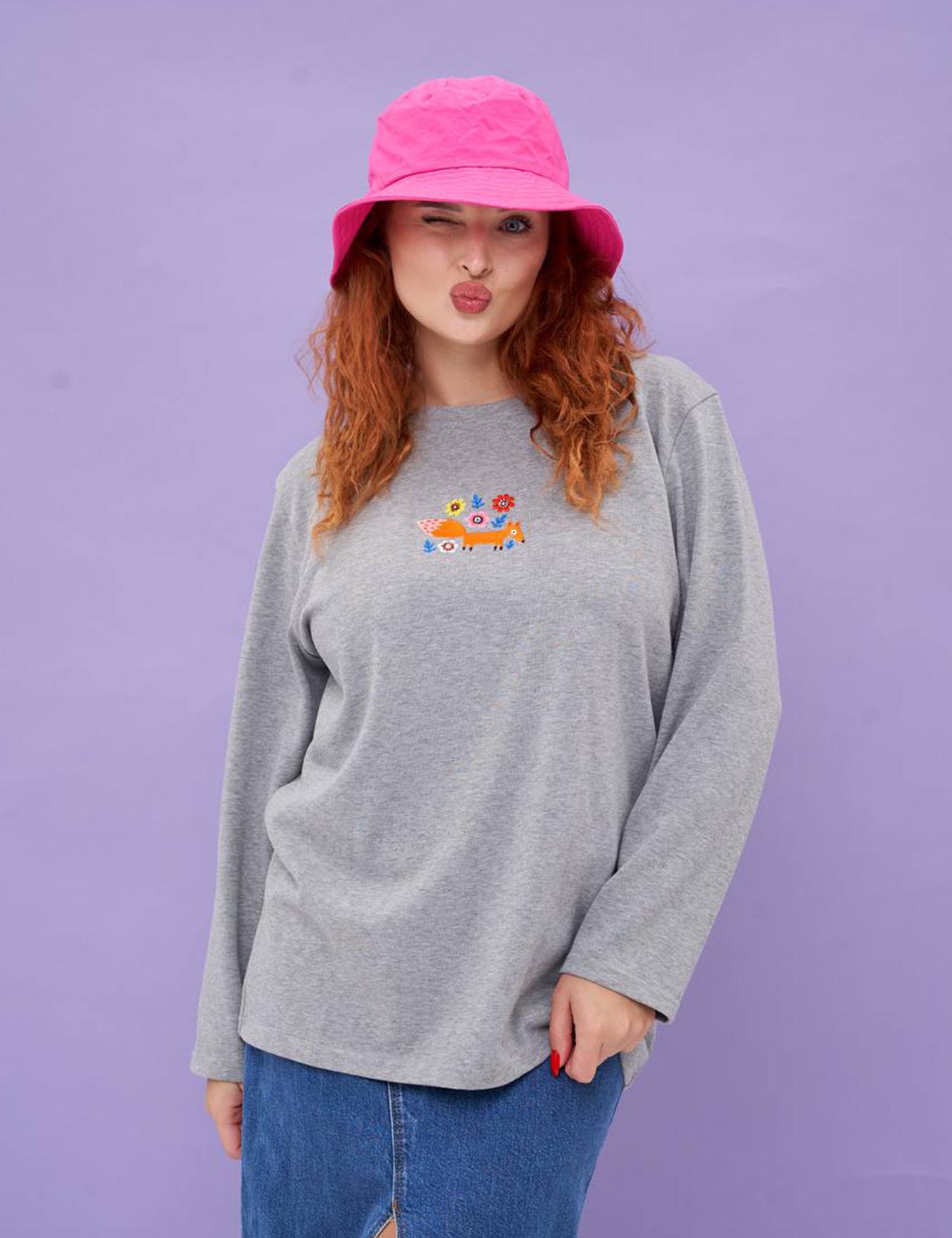 Картинка Лонгслів свтіло-сірий 