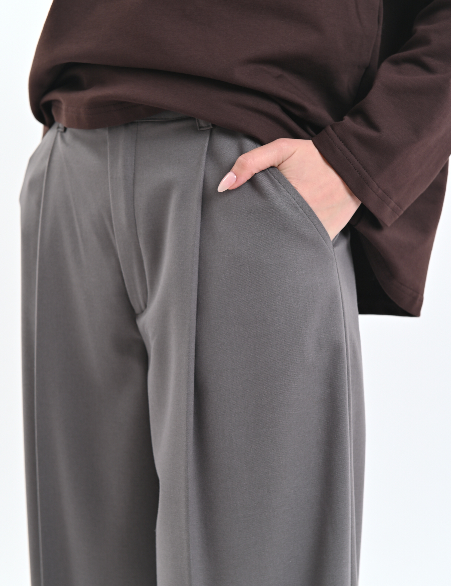 Картинка Штани темно-сірі