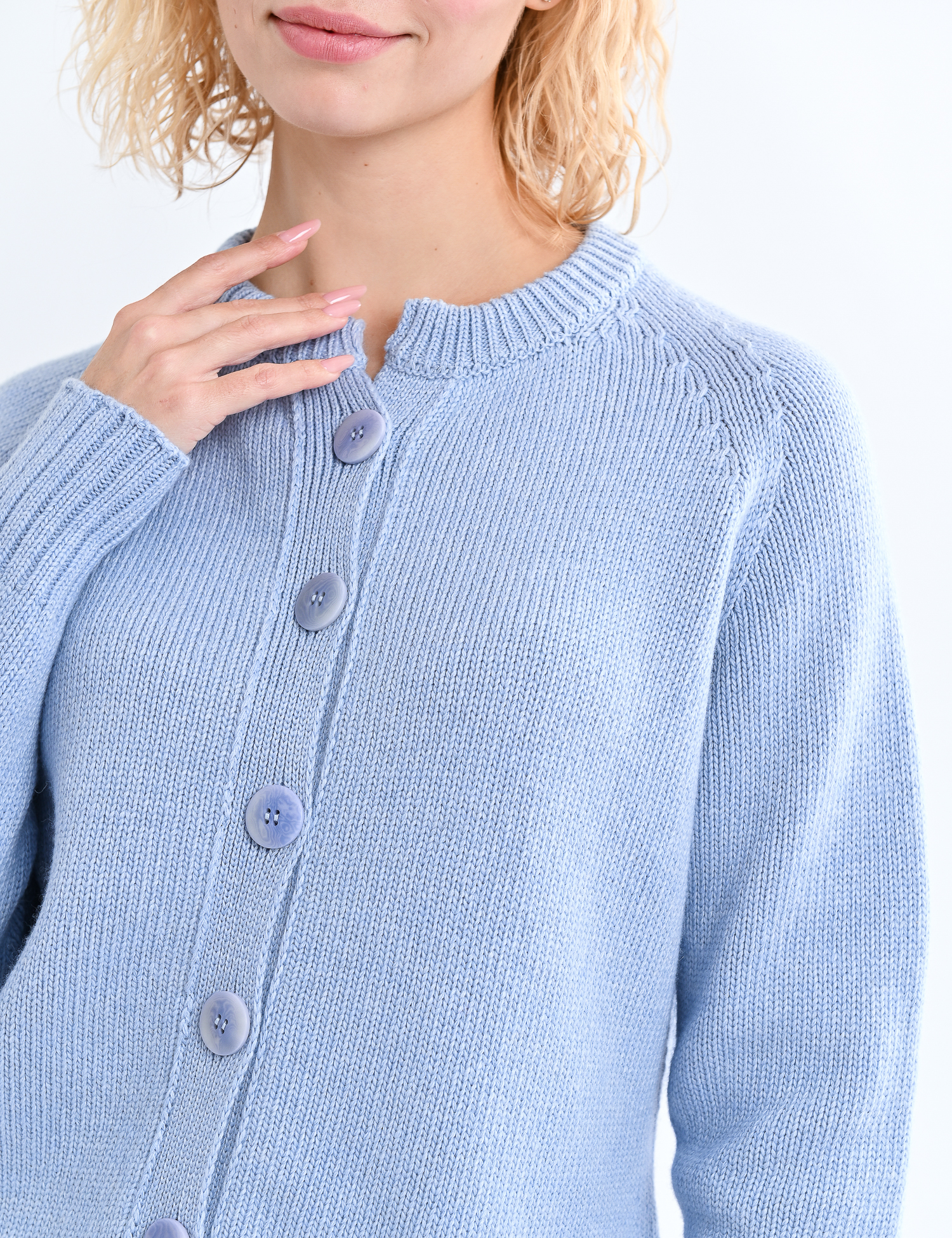 Картинка Кардиган блакитний