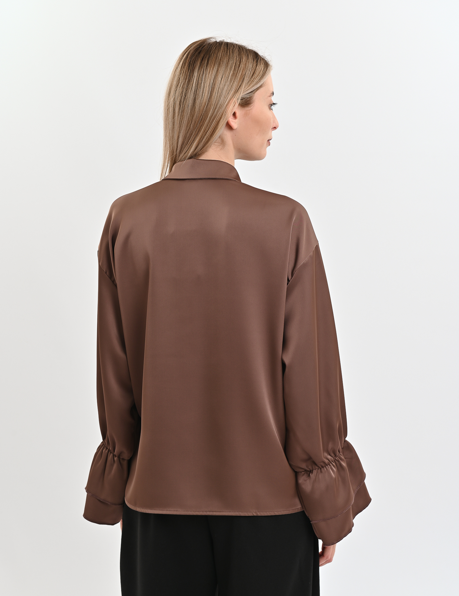 Картинка Блуза коричнева