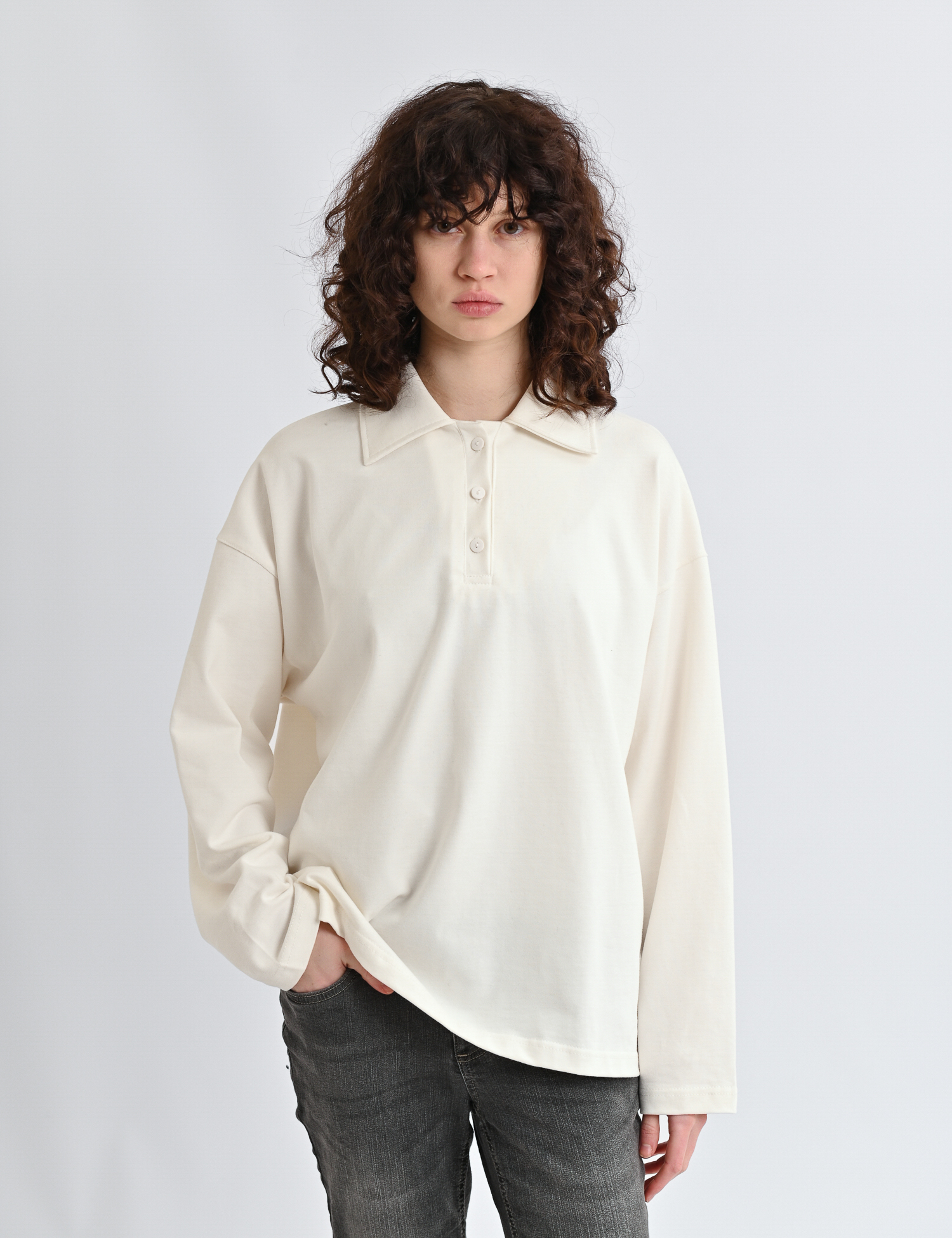 Картинка Лонгслів білий