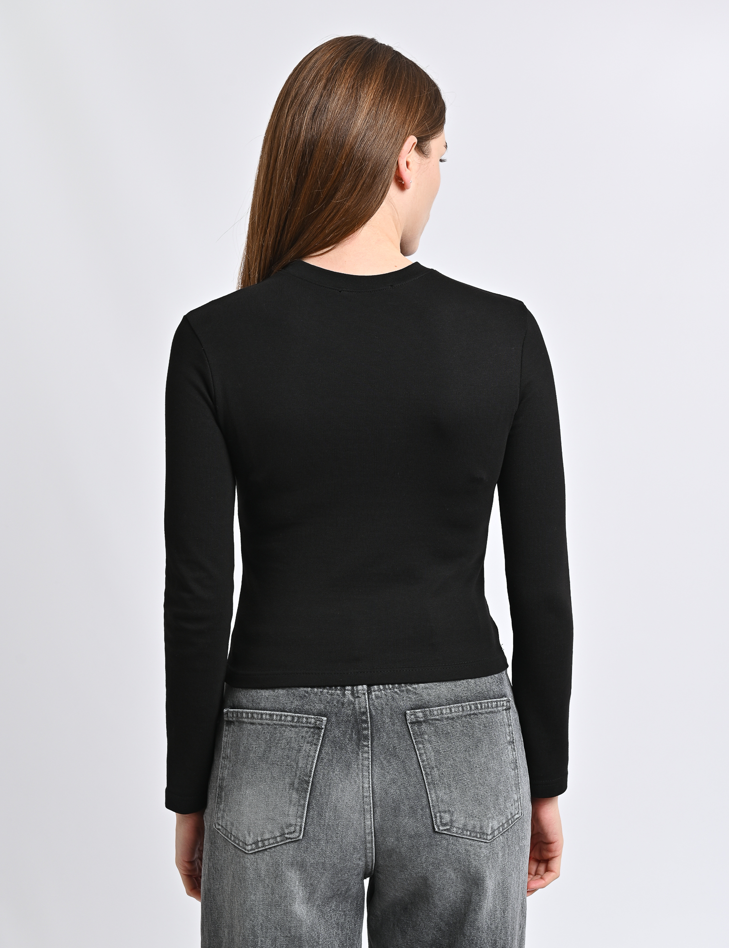 Картинка Лонгслів чорний