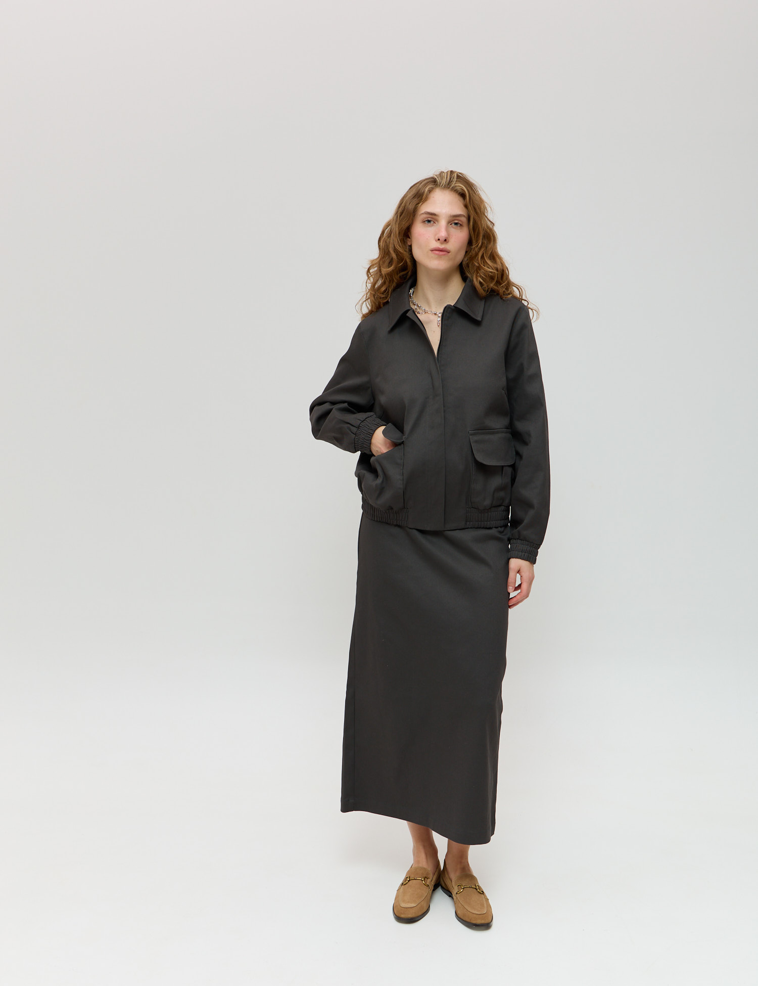 Картинка Куртка темно-сіра 