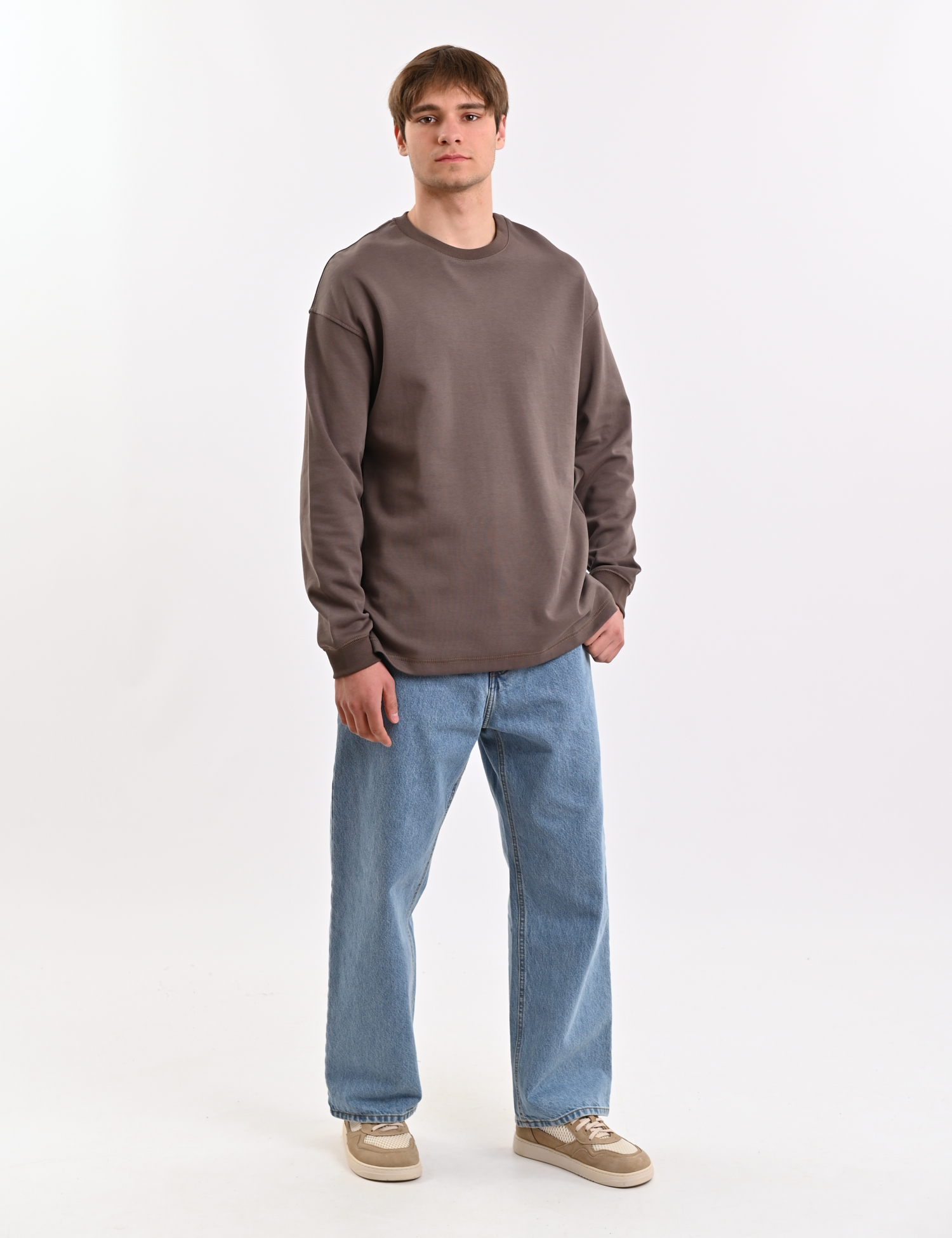 Картинка Світшот коричневий