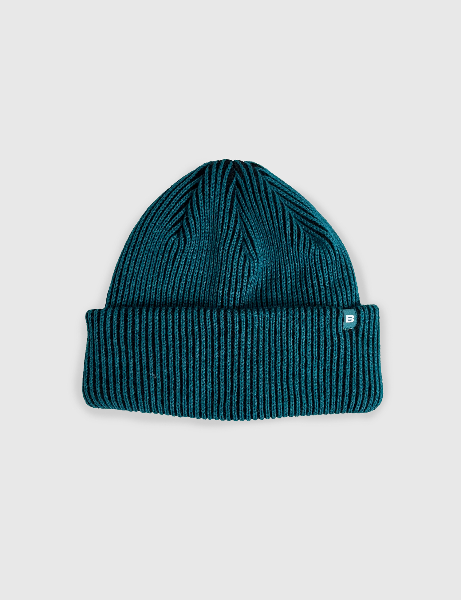 Картинка Двоколірна чорно-зелена шапка 