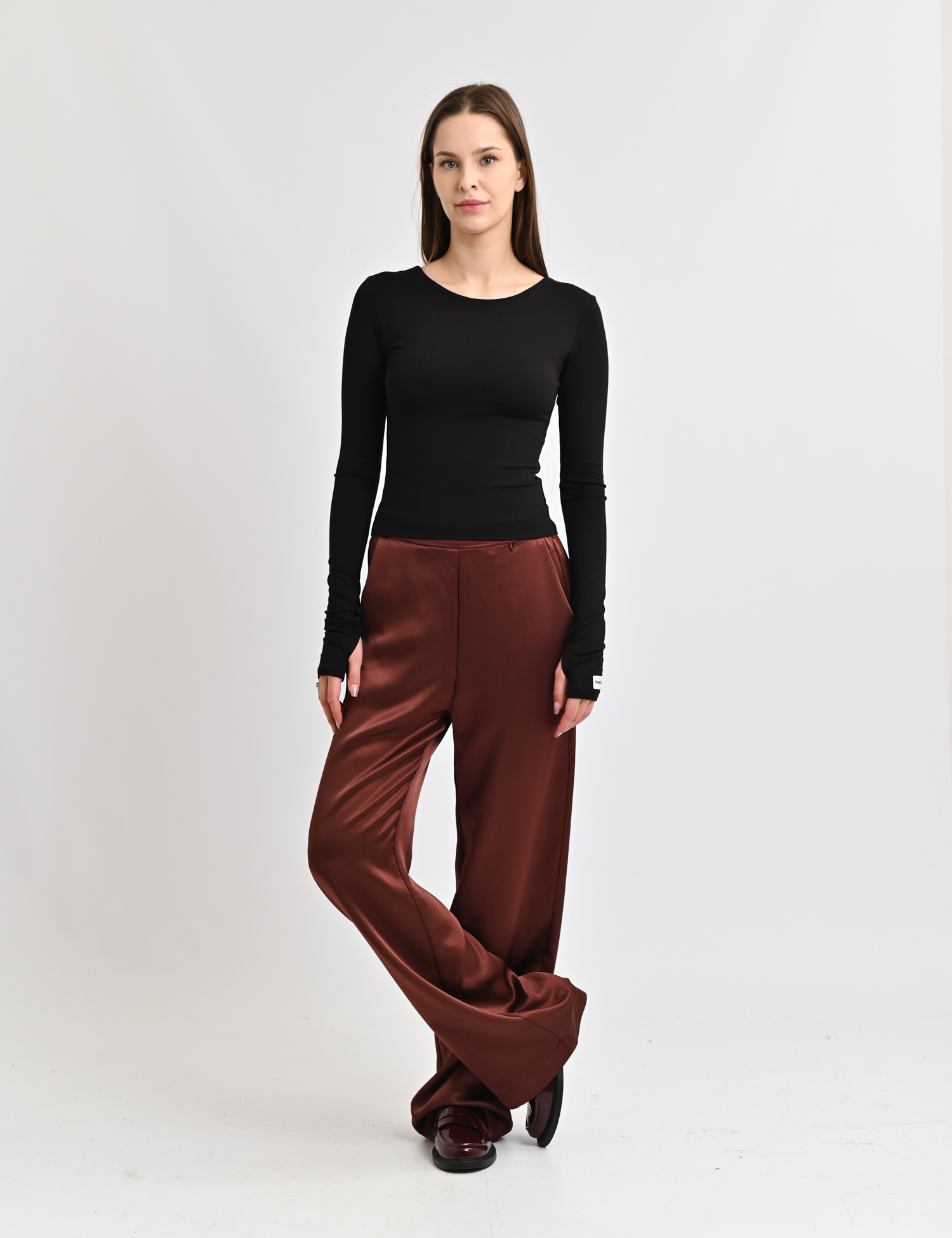 Картинка Лонгслів чорний