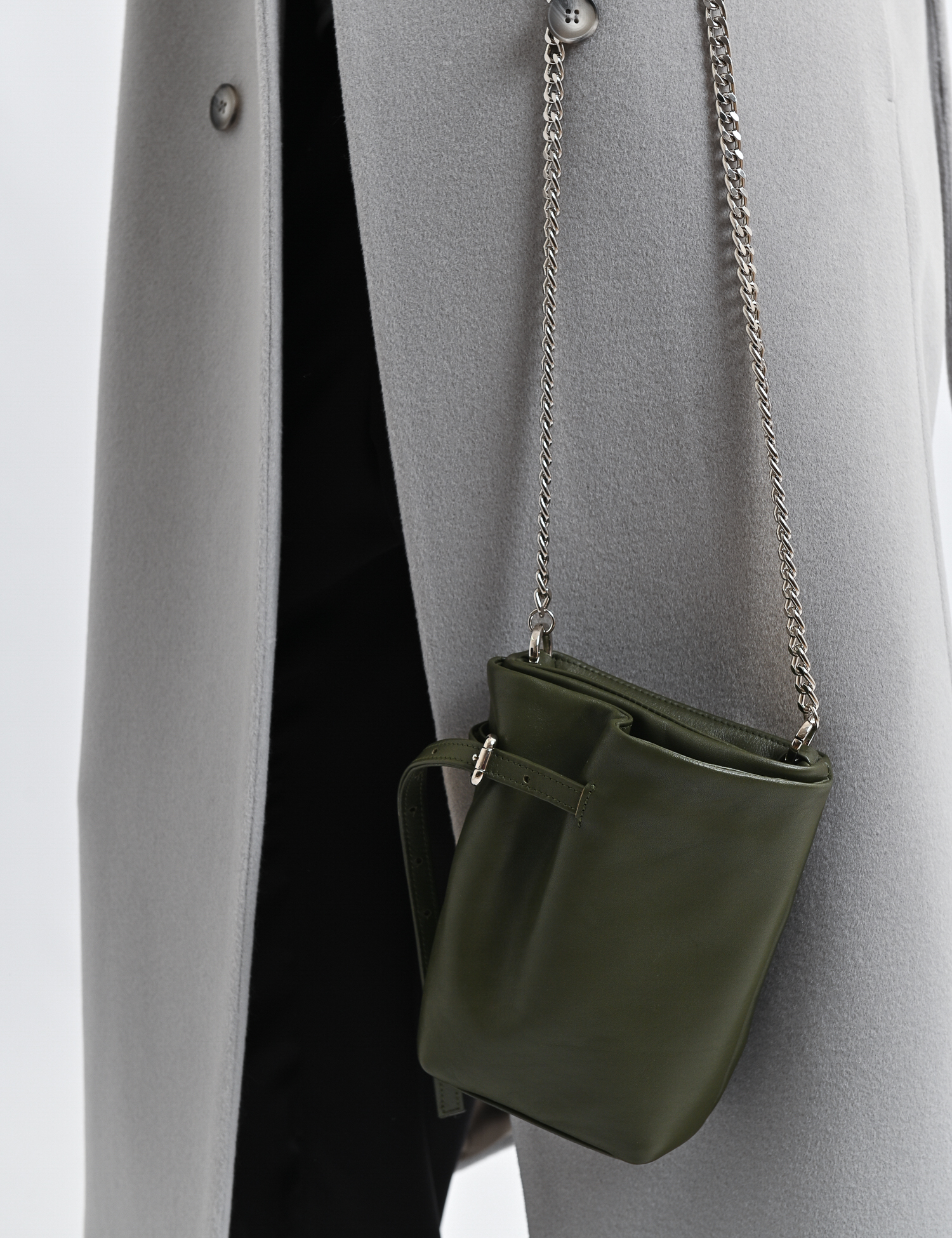 Картинка Сумка темно-зелена