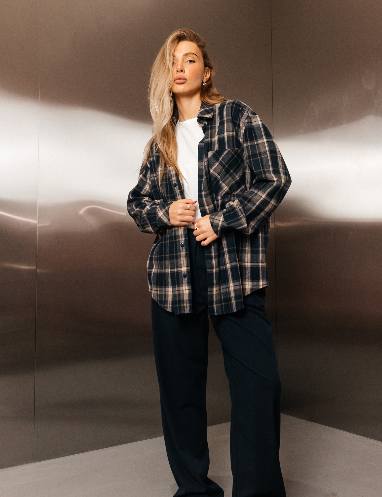 Картинка Сорочка в клітинку