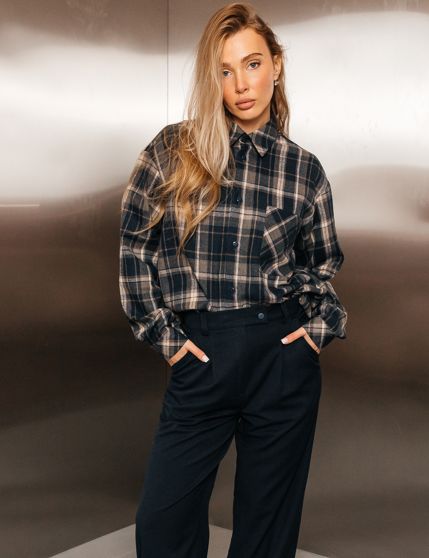 Картинка Сорочка в клітинку