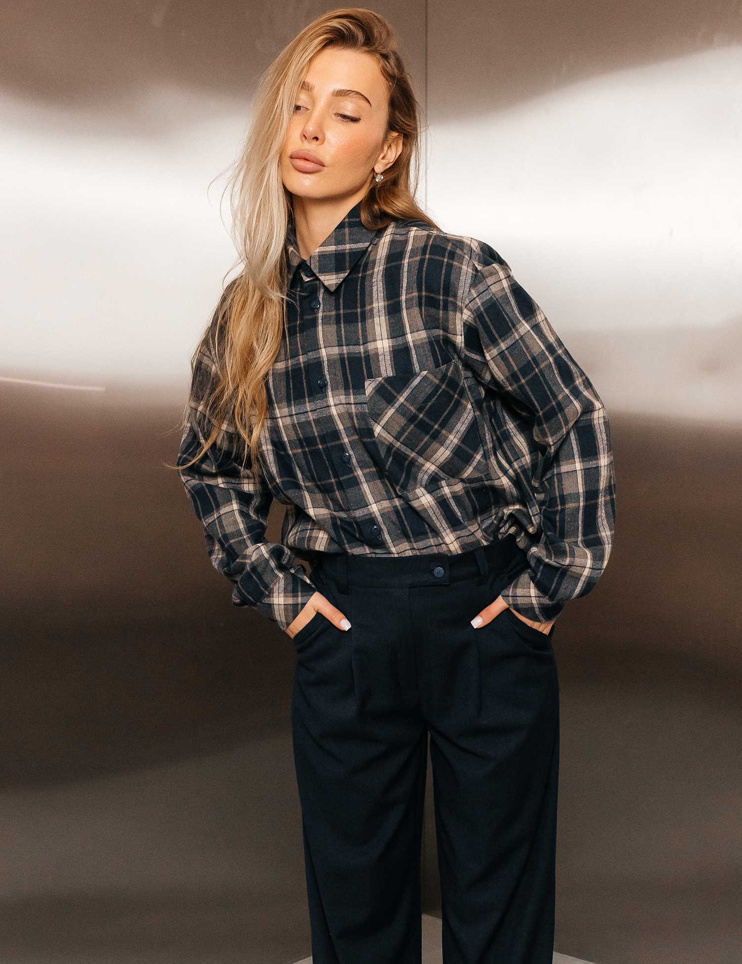 Картинка Сорочка в клітинку