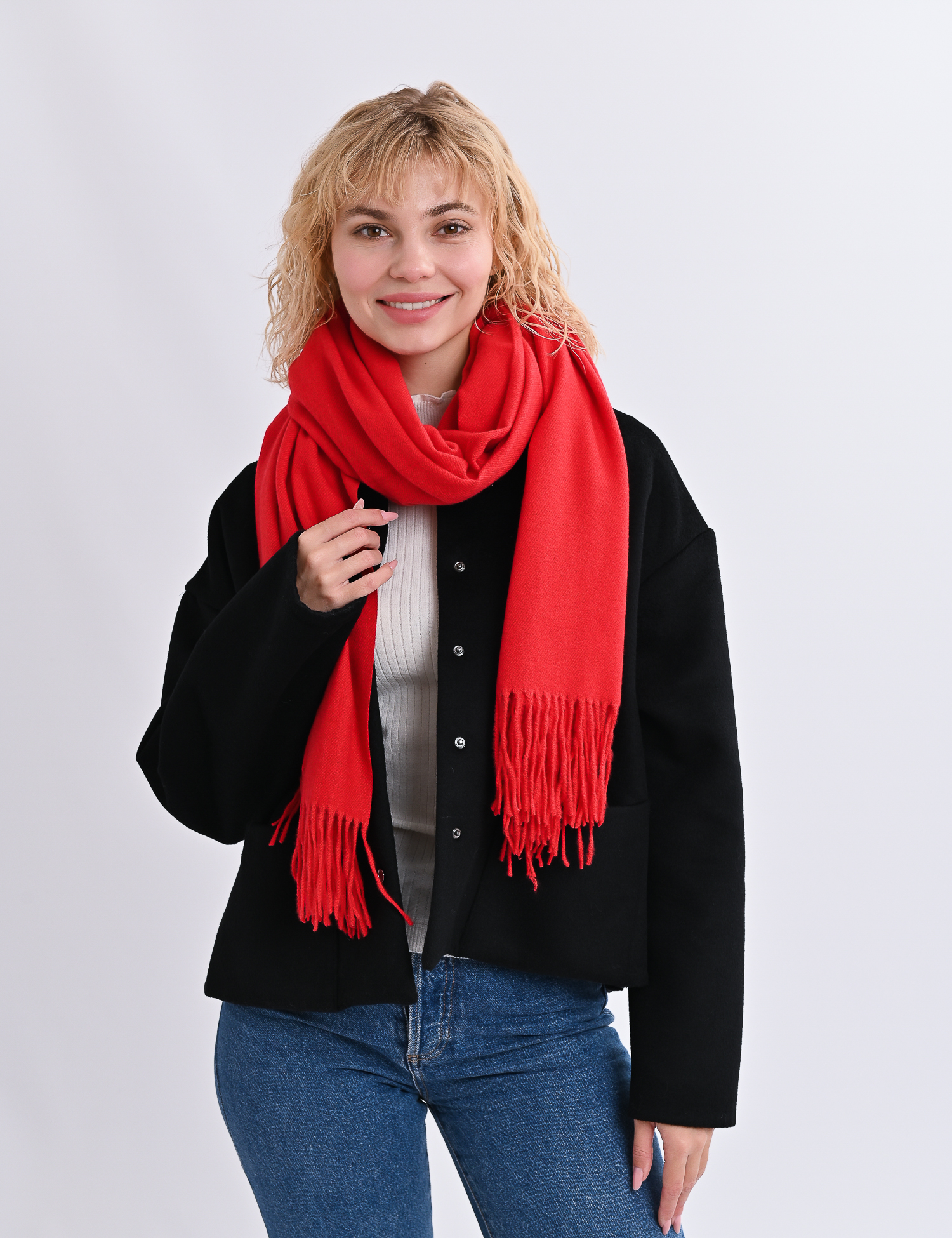 Картинка Шарф червоний