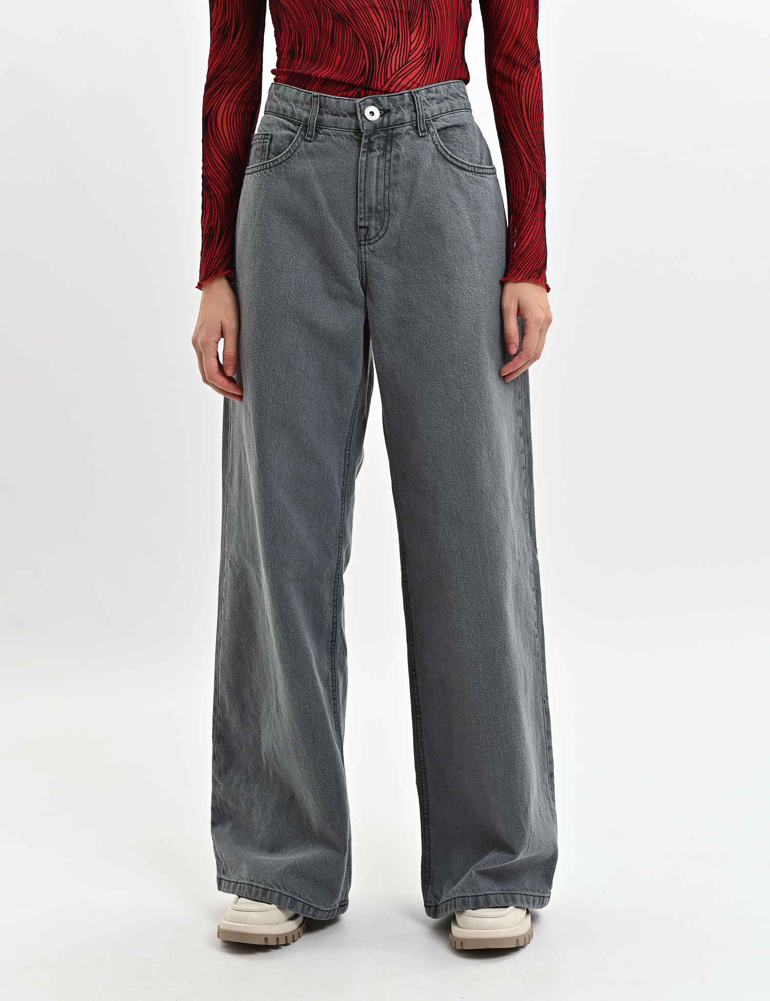 Картинка Джинси темно-сірі