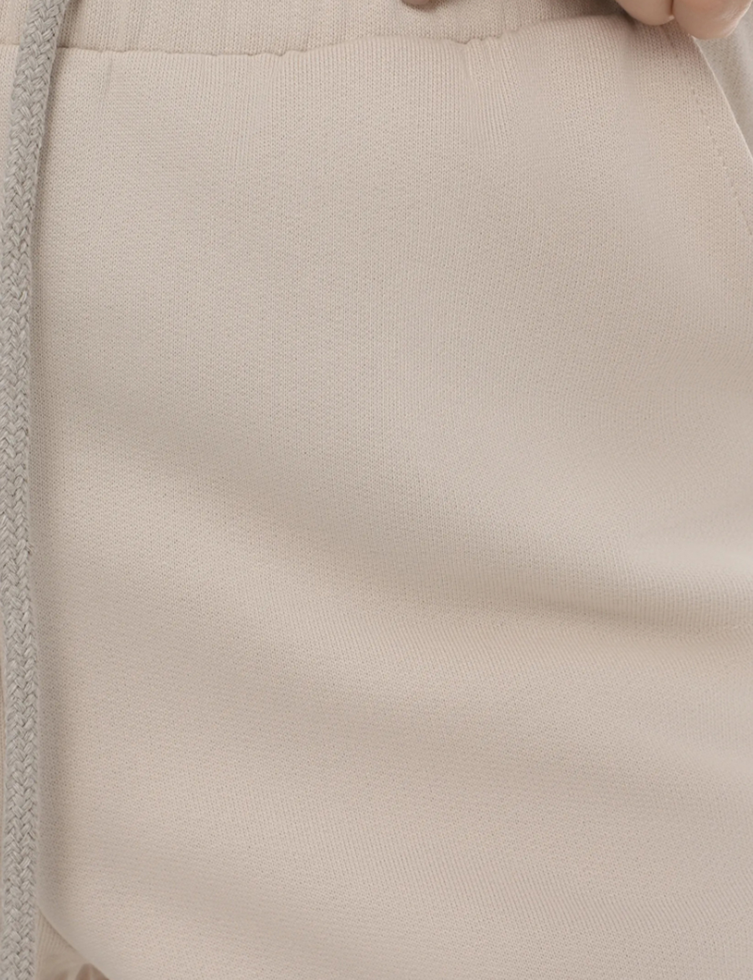 Картинка Жіночі бежеві трикотажні штани