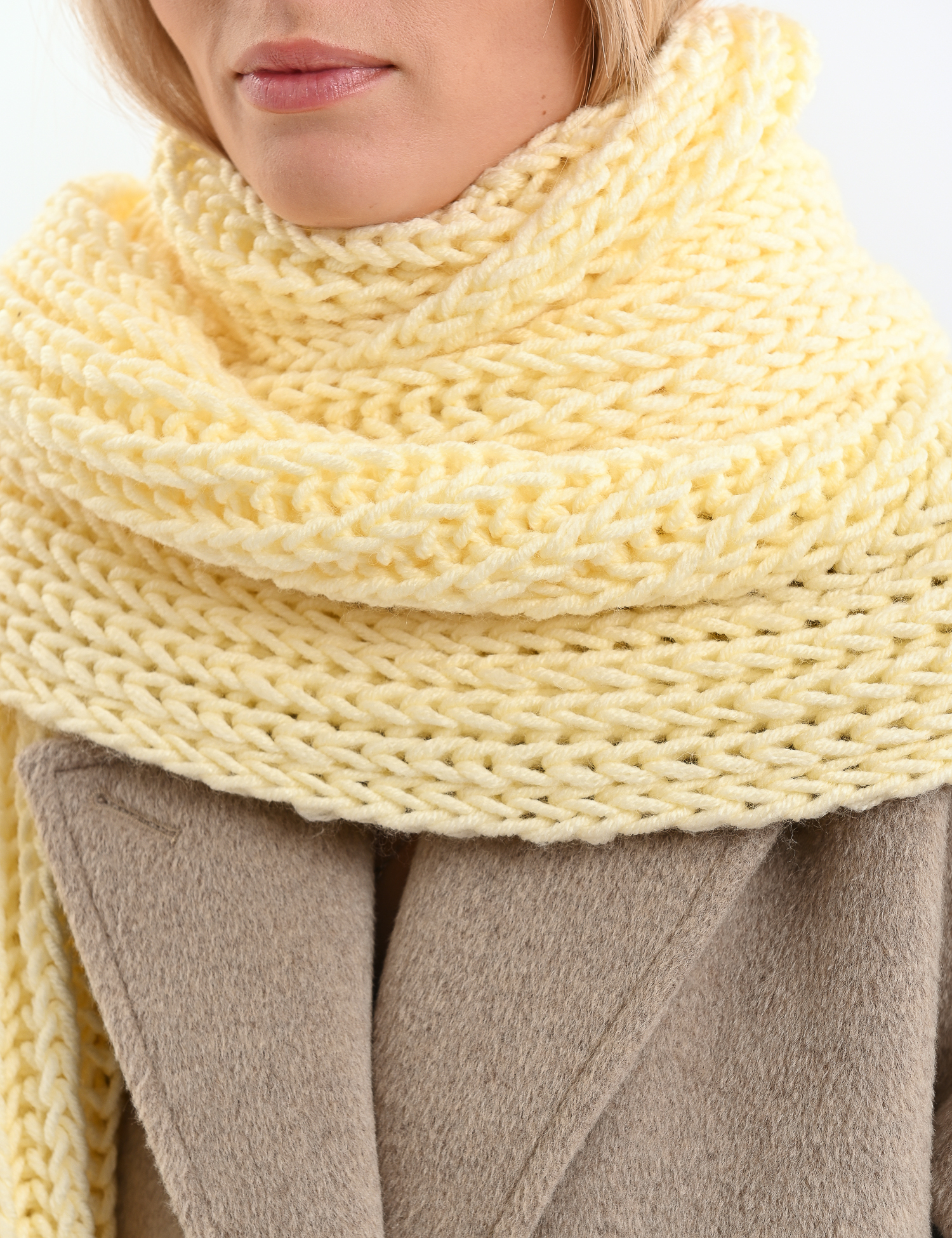 Картинка Шарф білий