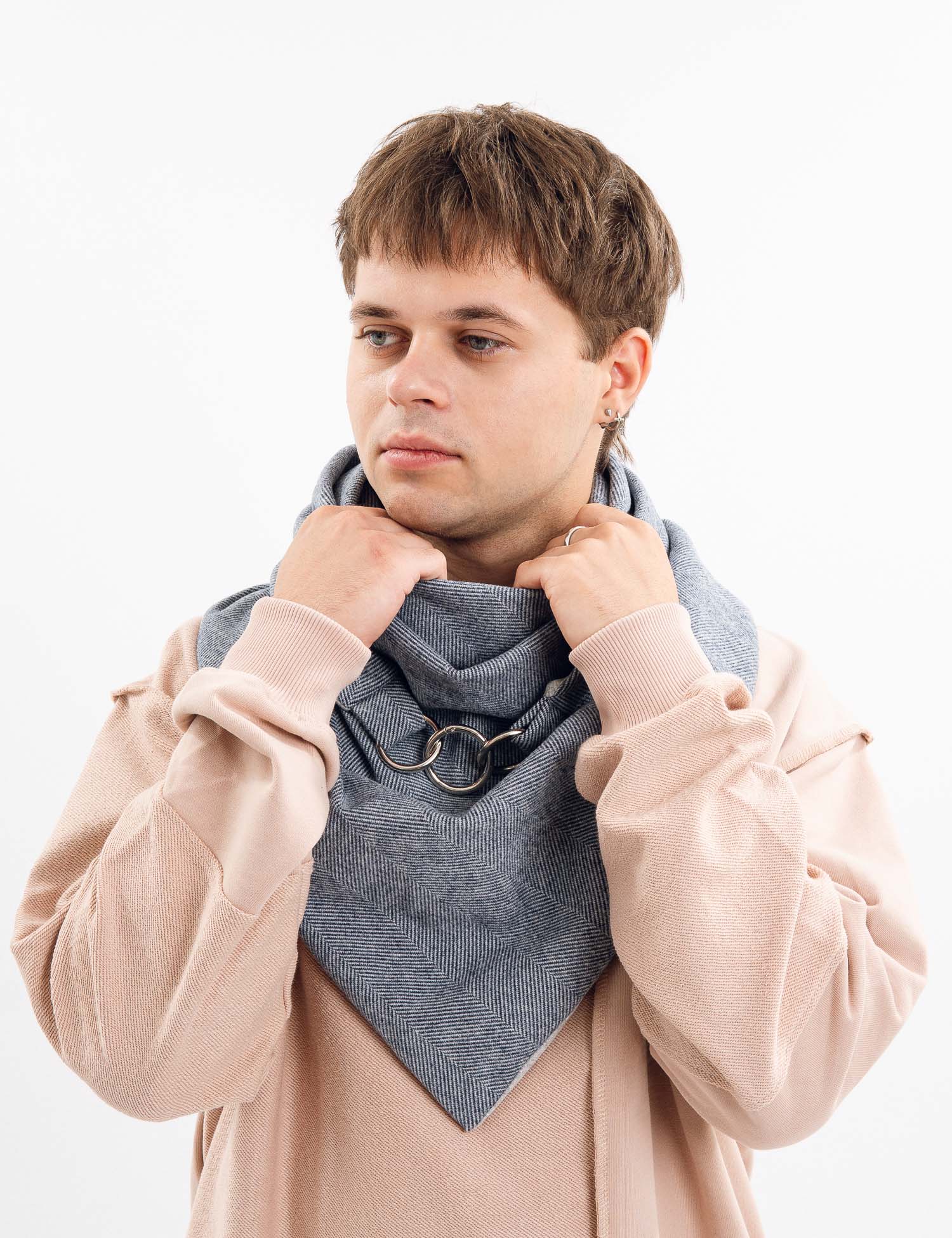 Картинка Шарф сірий 